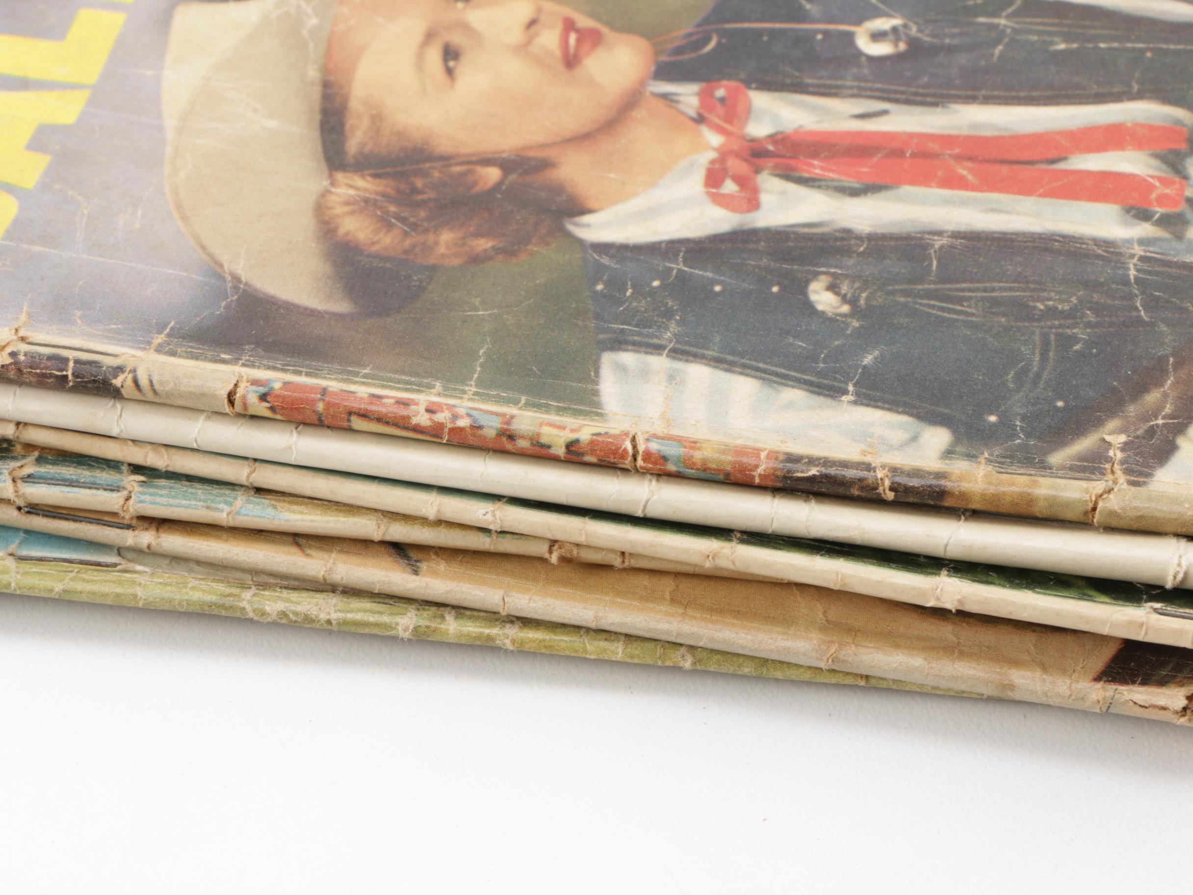 1950s Dell Comics Featuring TV and Movie Westerns