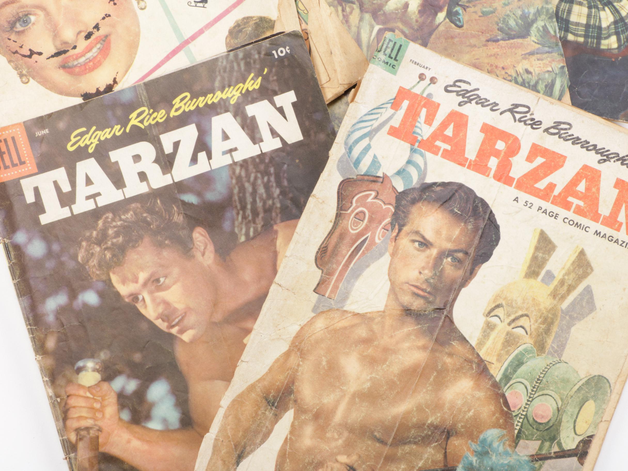 1950s Dell Comics Featuring TV and Movie Westerns