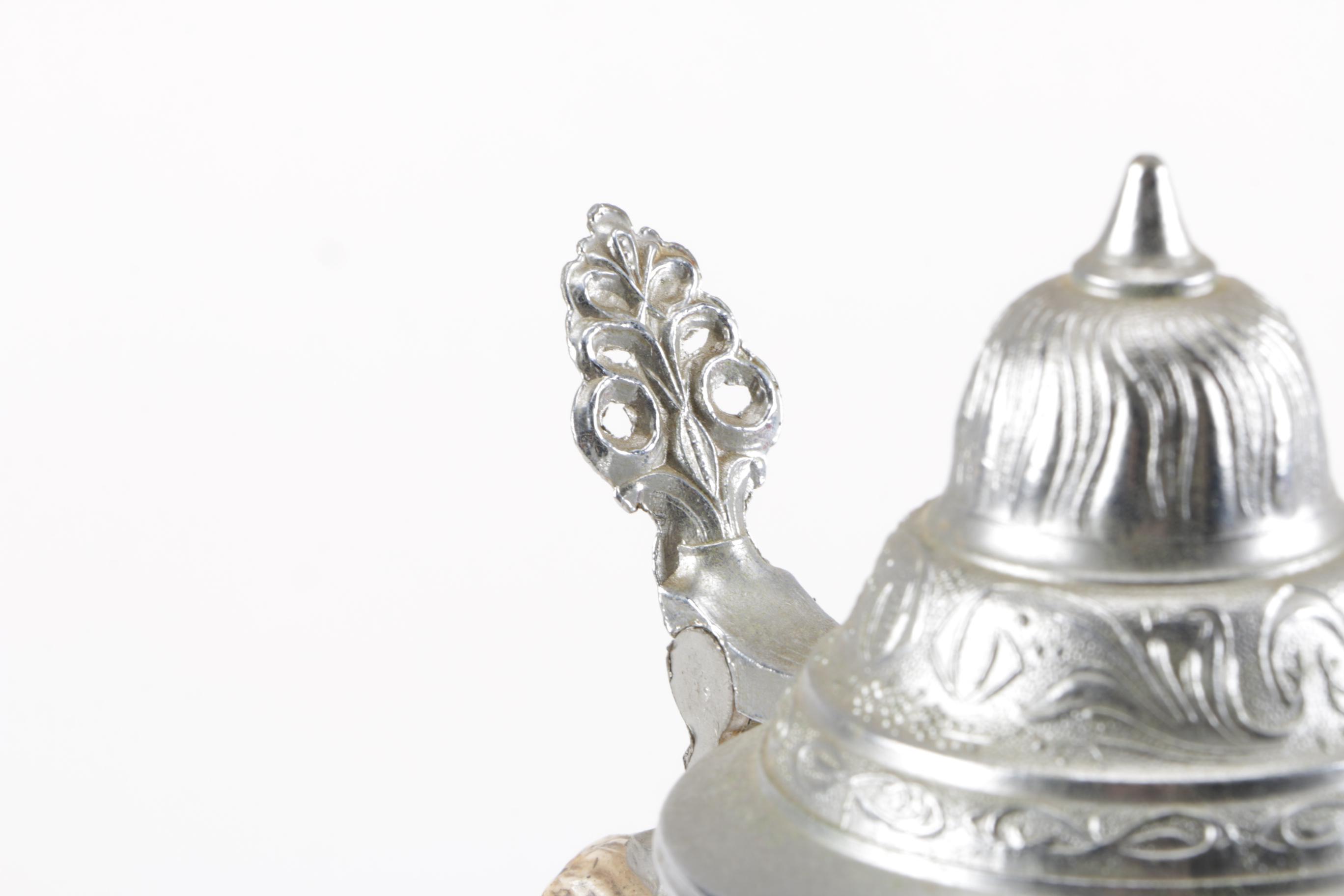 Collection of "Budweiser" Beer Mugs and German Beer Steins