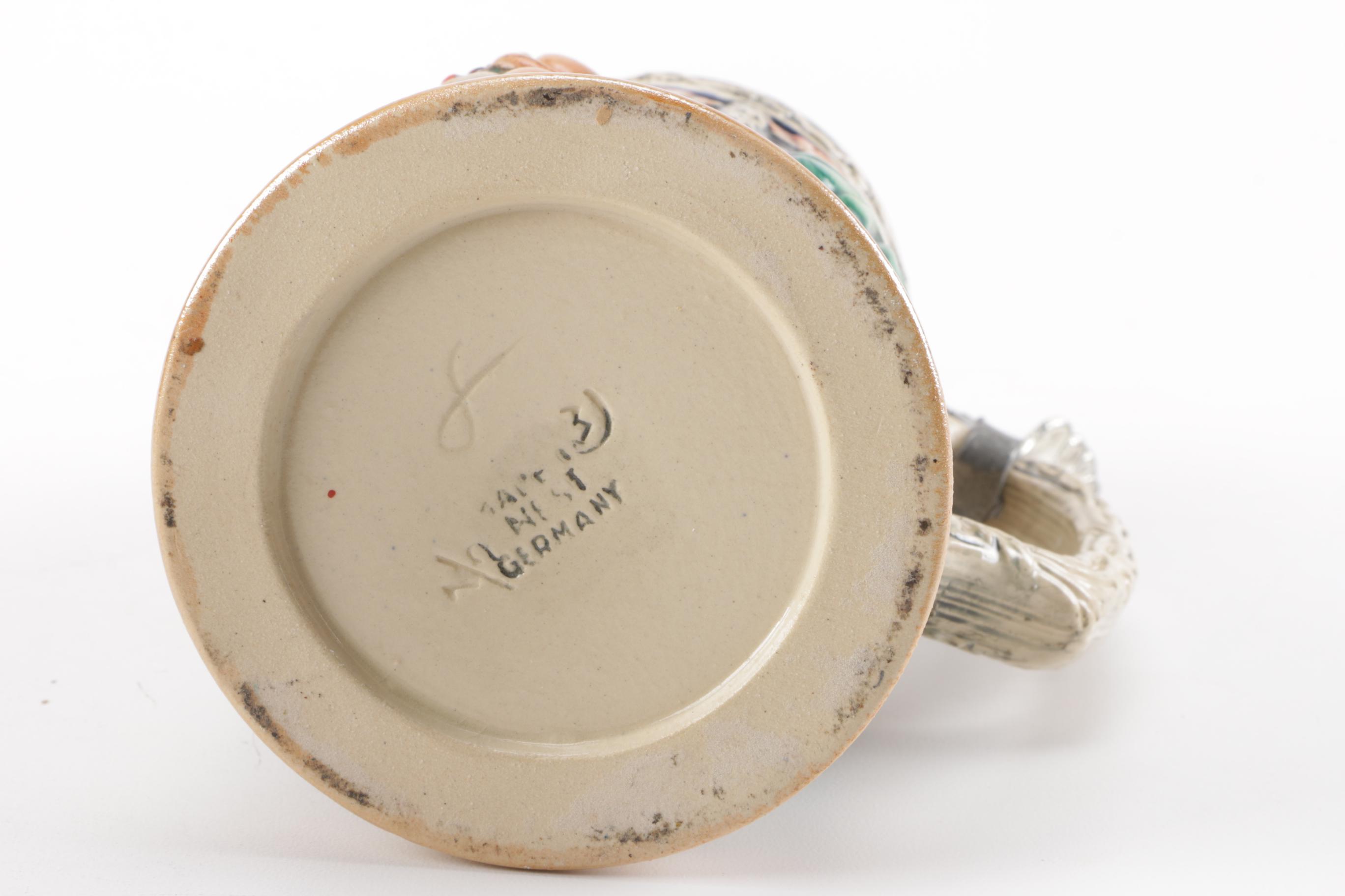 Collection of "Budweiser" Beer Mugs and German Beer Steins