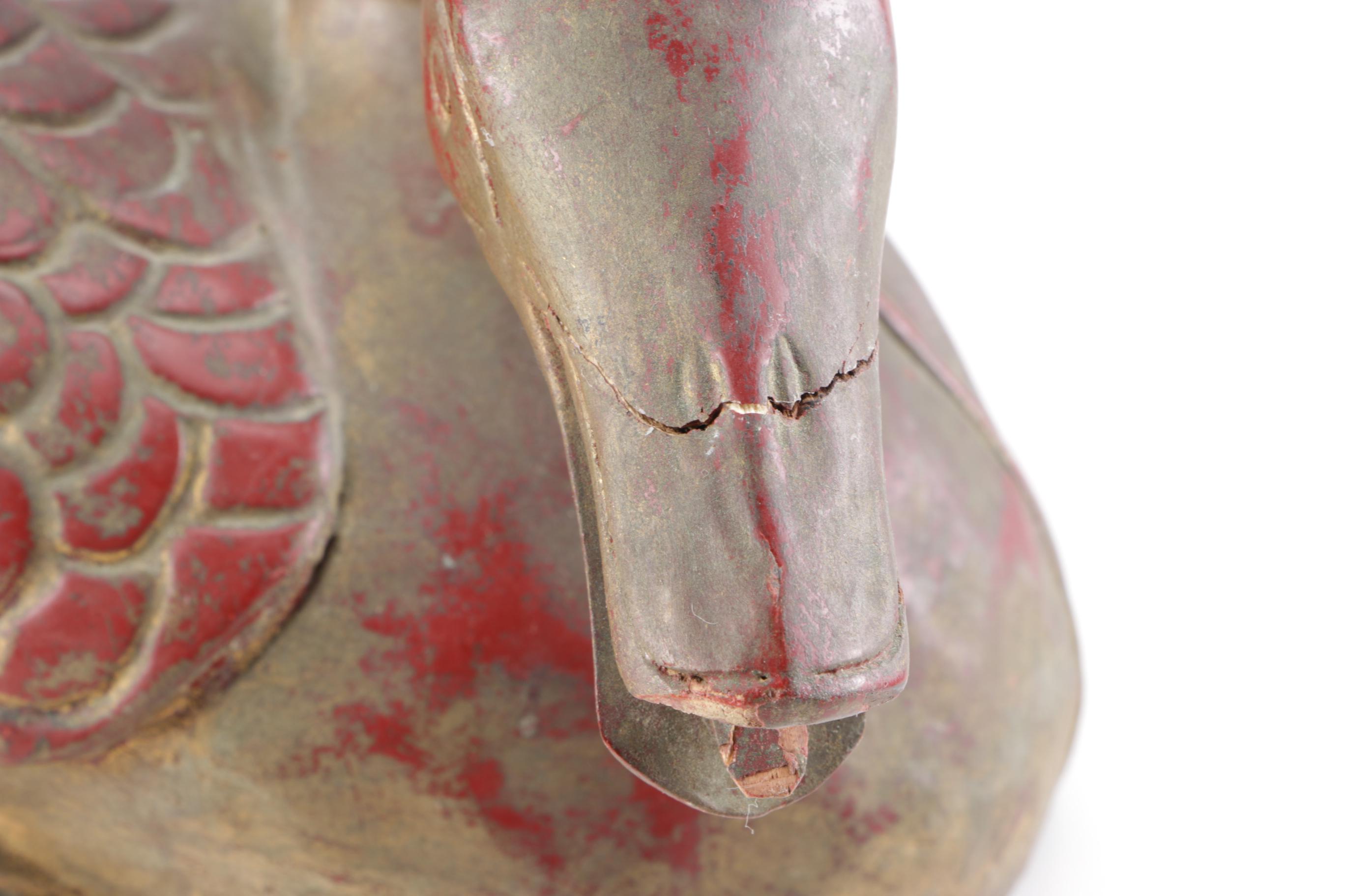 Neiman Marcus Wooden Duck Sculpture