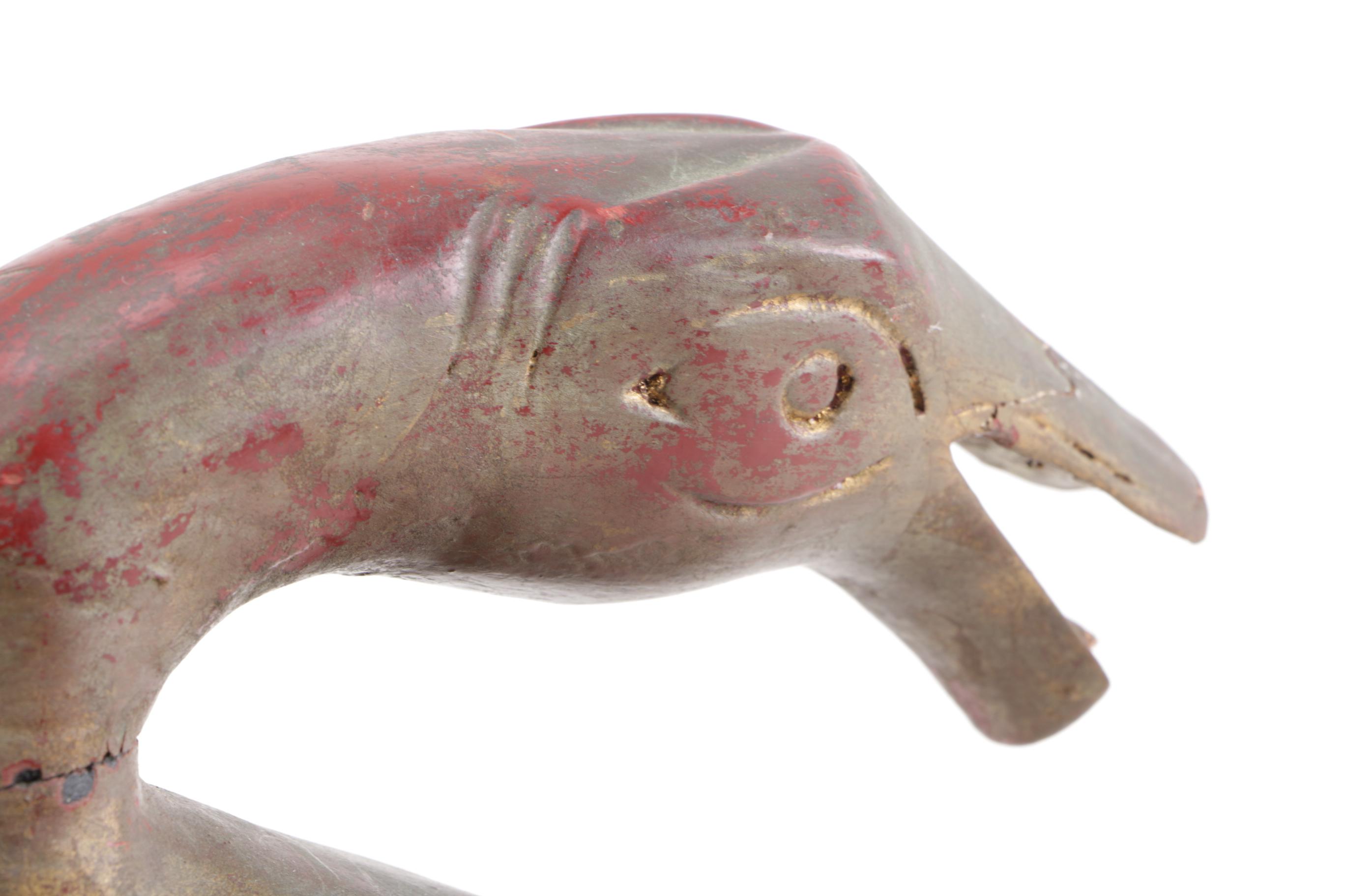 Neiman Marcus Wooden Duck Sculpture