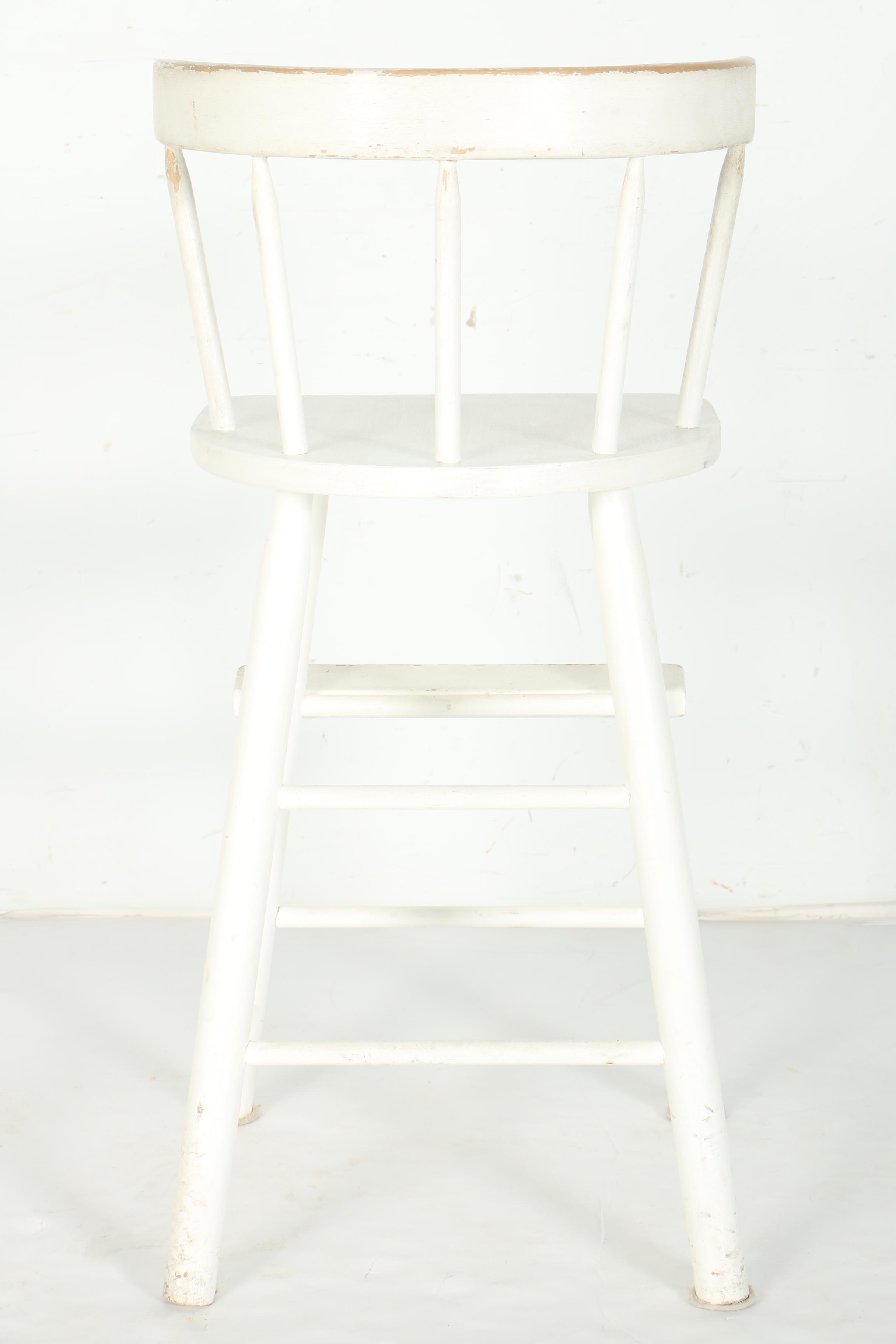 Vintage Wooden High Chair