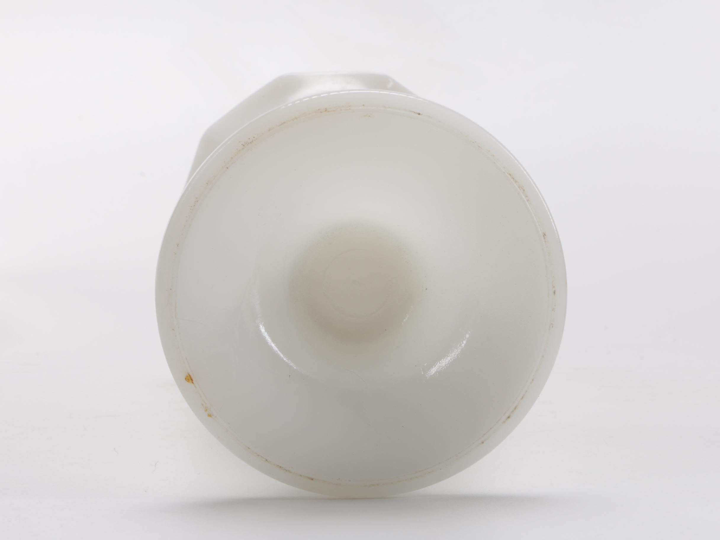 White Milk Glass Décor Featuring Hazel Atlas