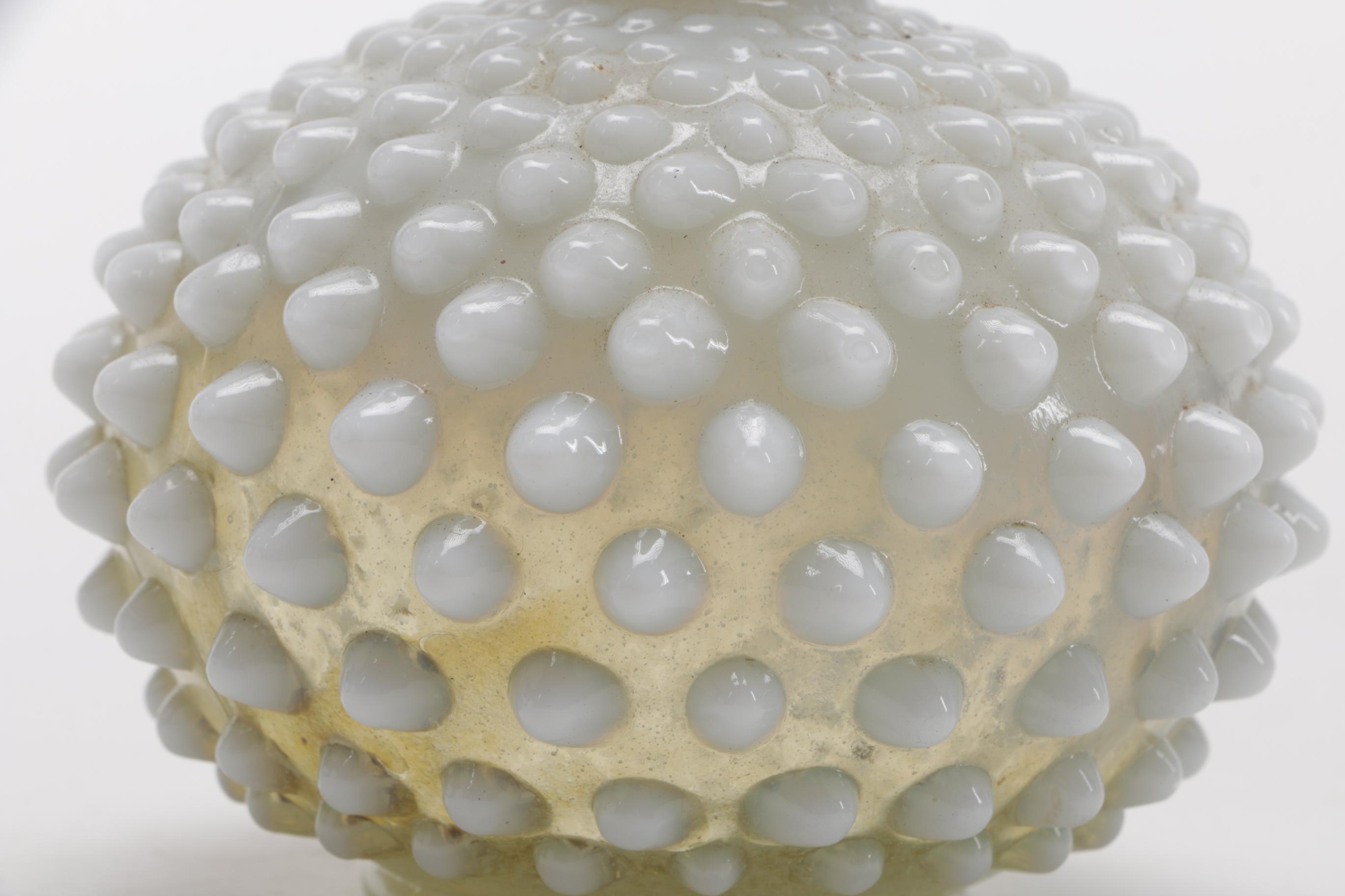 White Milk Glass Décor Featuring Hazel Atlas