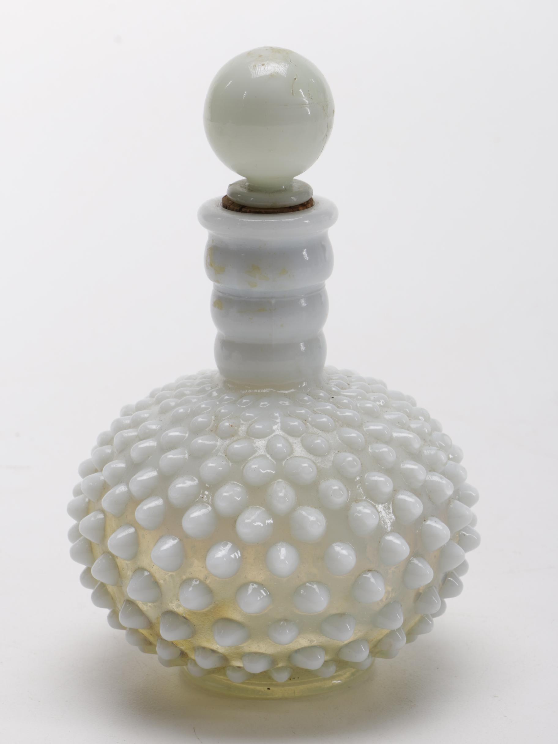 White Milk Glass Décor Featuring Hazel Atlas