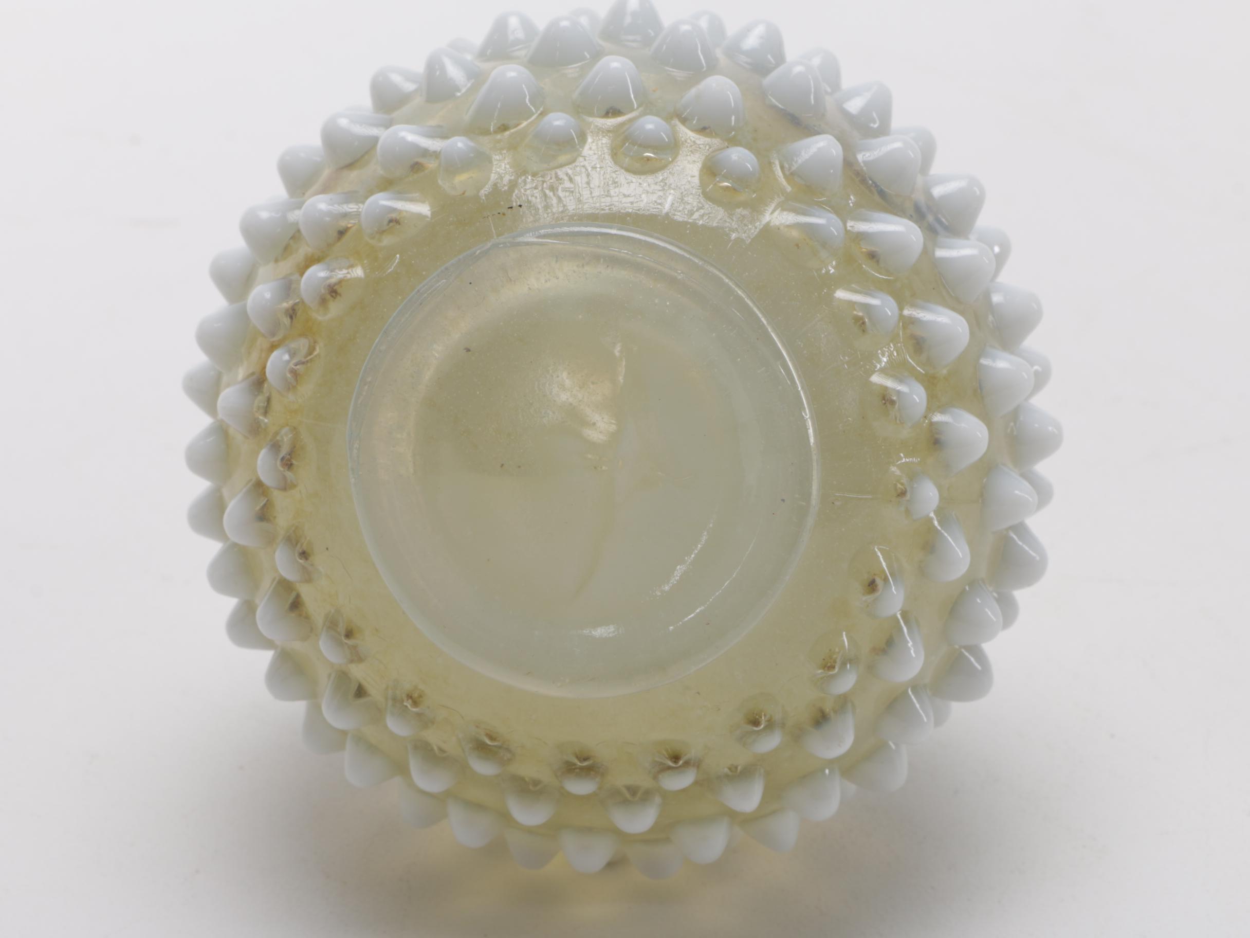 White Milk Glass Décor Featuring Hazel Atlas