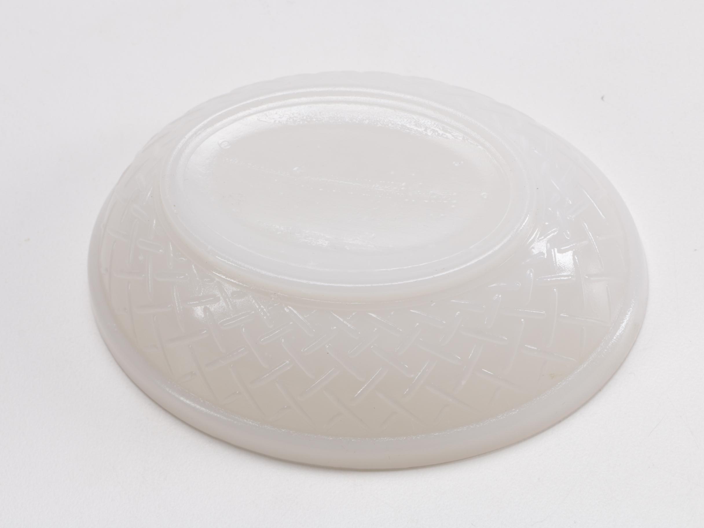 White Milk Glass Décor Featuring Hazel Atlas