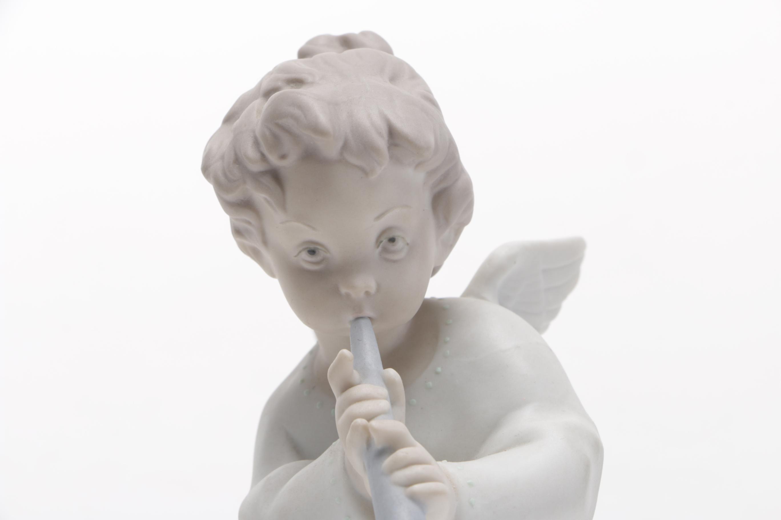 Lladró "Angel With Flute"