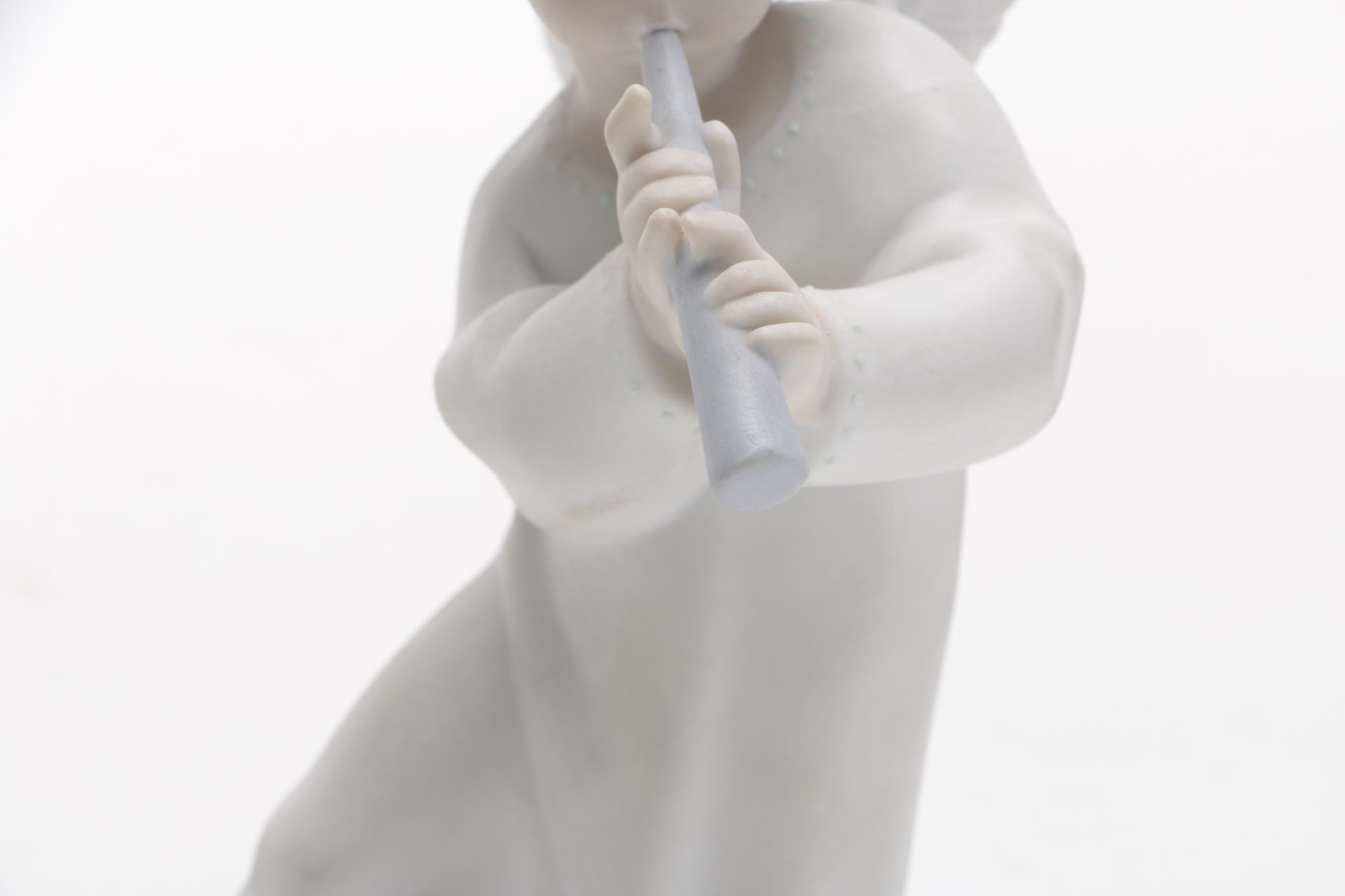 Lladró "Angel With Flute"