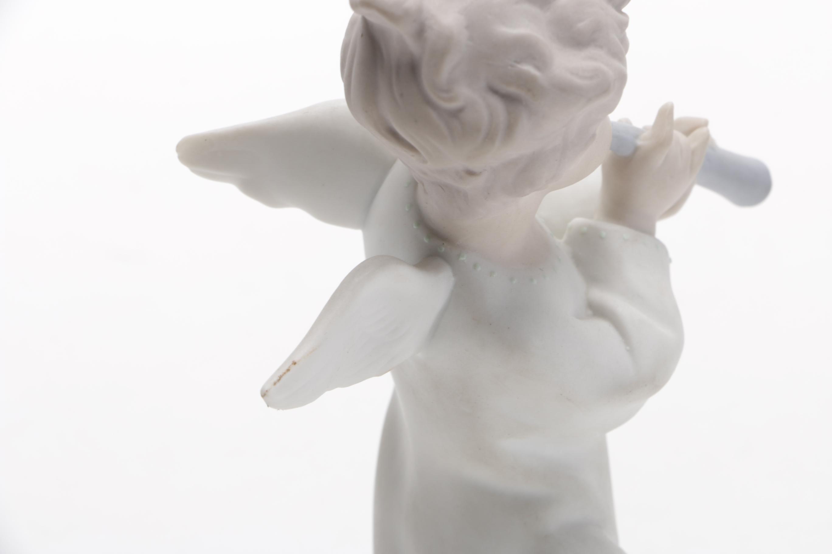 Lladró "Angel With Flute"