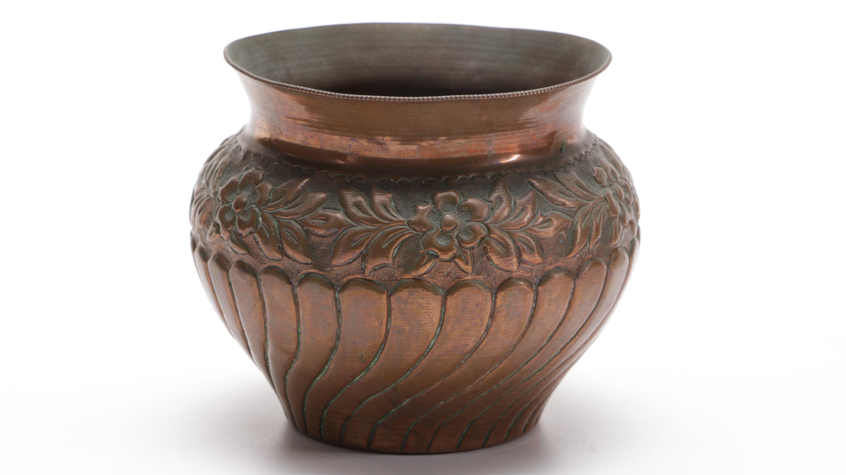 Brass and Copper Décor Featuring Southwest Influenced Mug