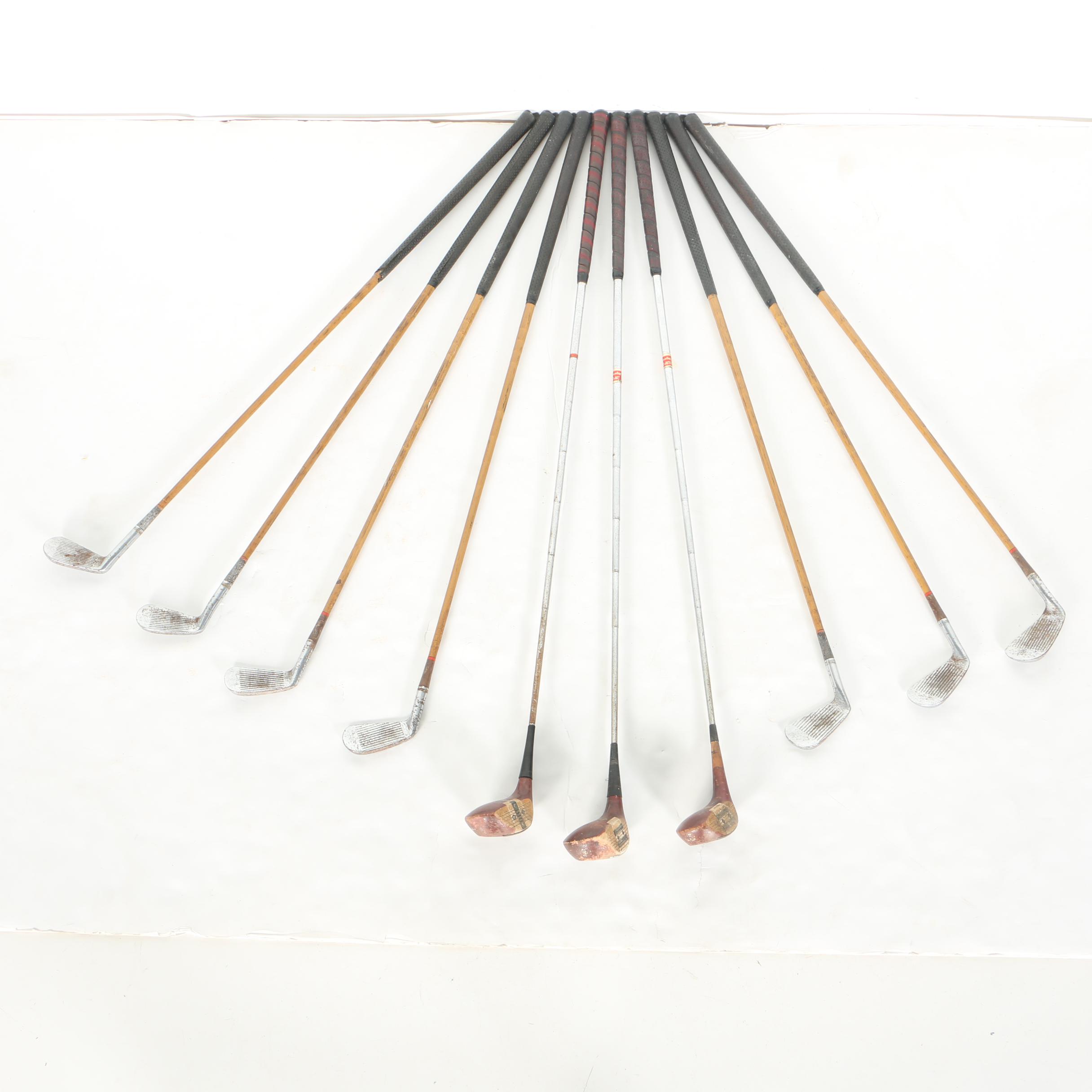 Circa 1950s Golf Clubs