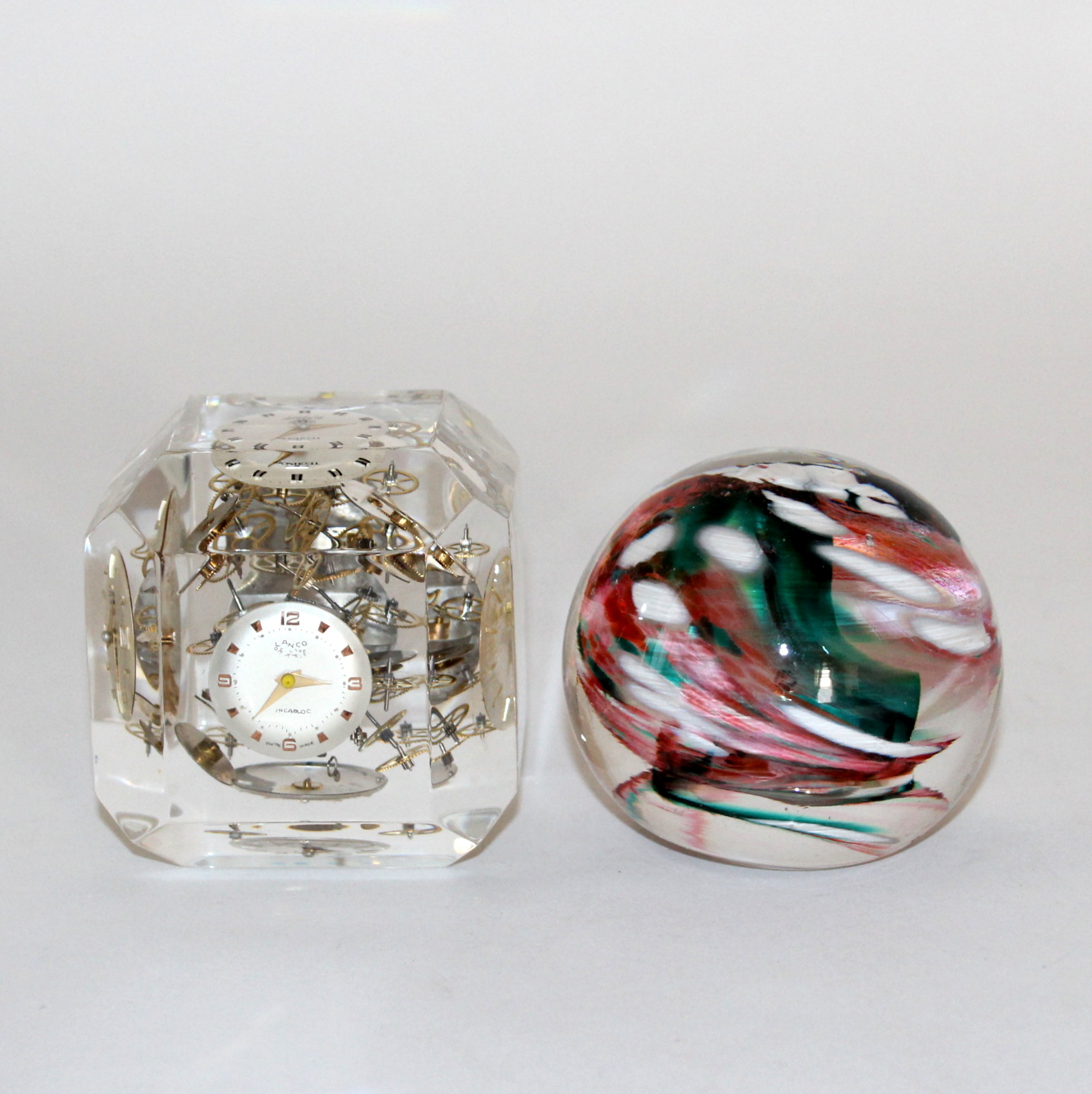 Pair of Paperweights