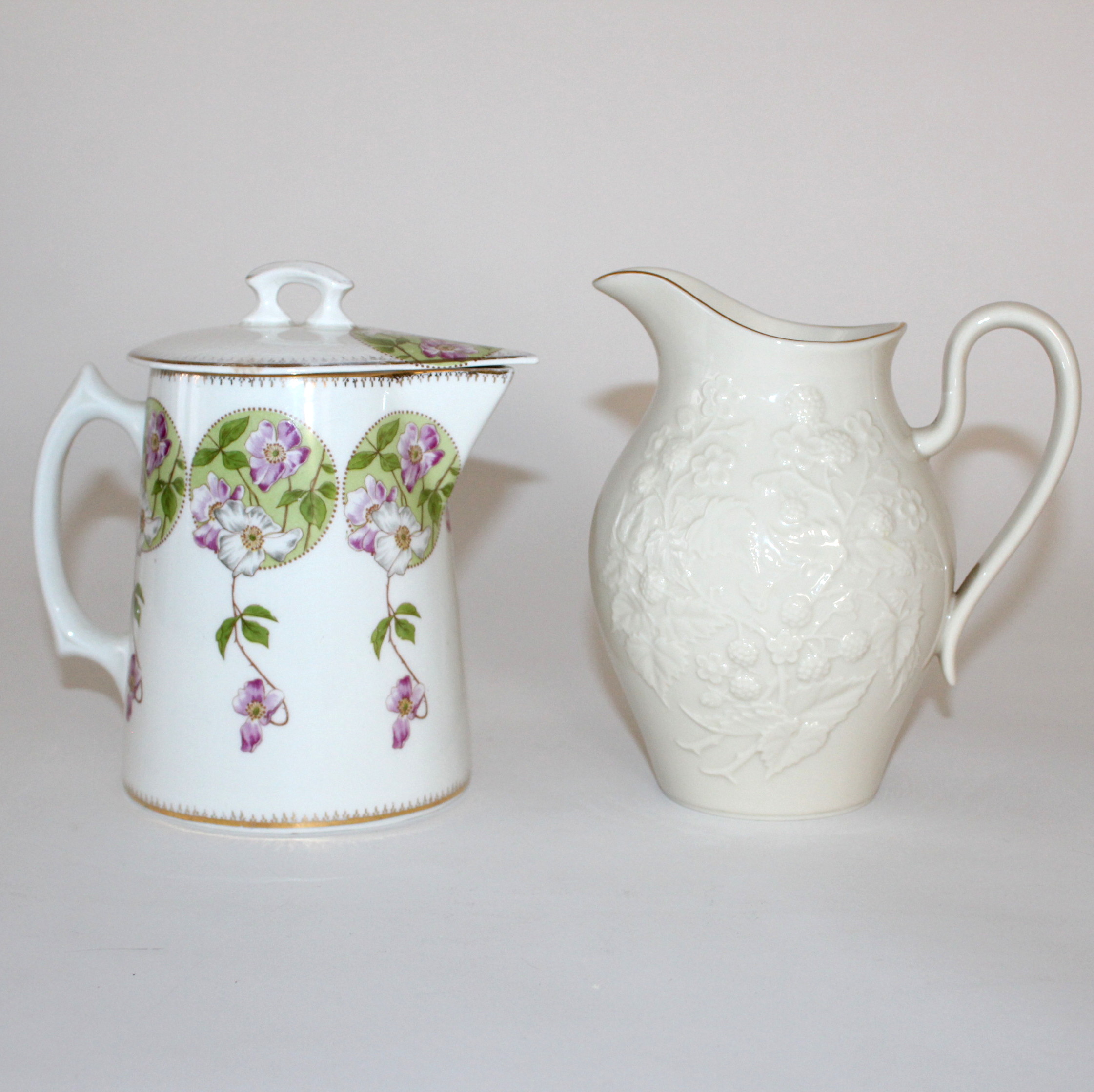 Vintage Pitchers by Edwin Knowles and Lenox