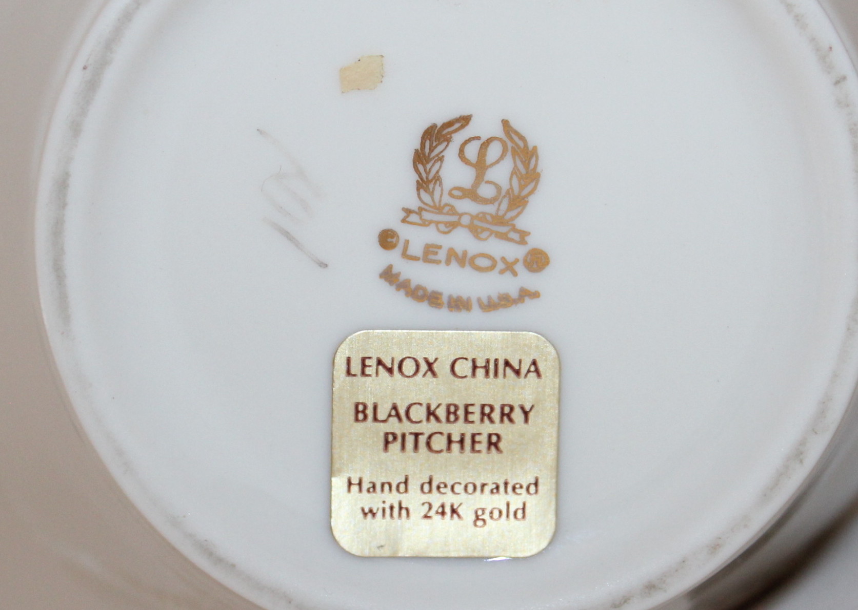 Vintage Pitchers by Edwin Knowles and Lenox