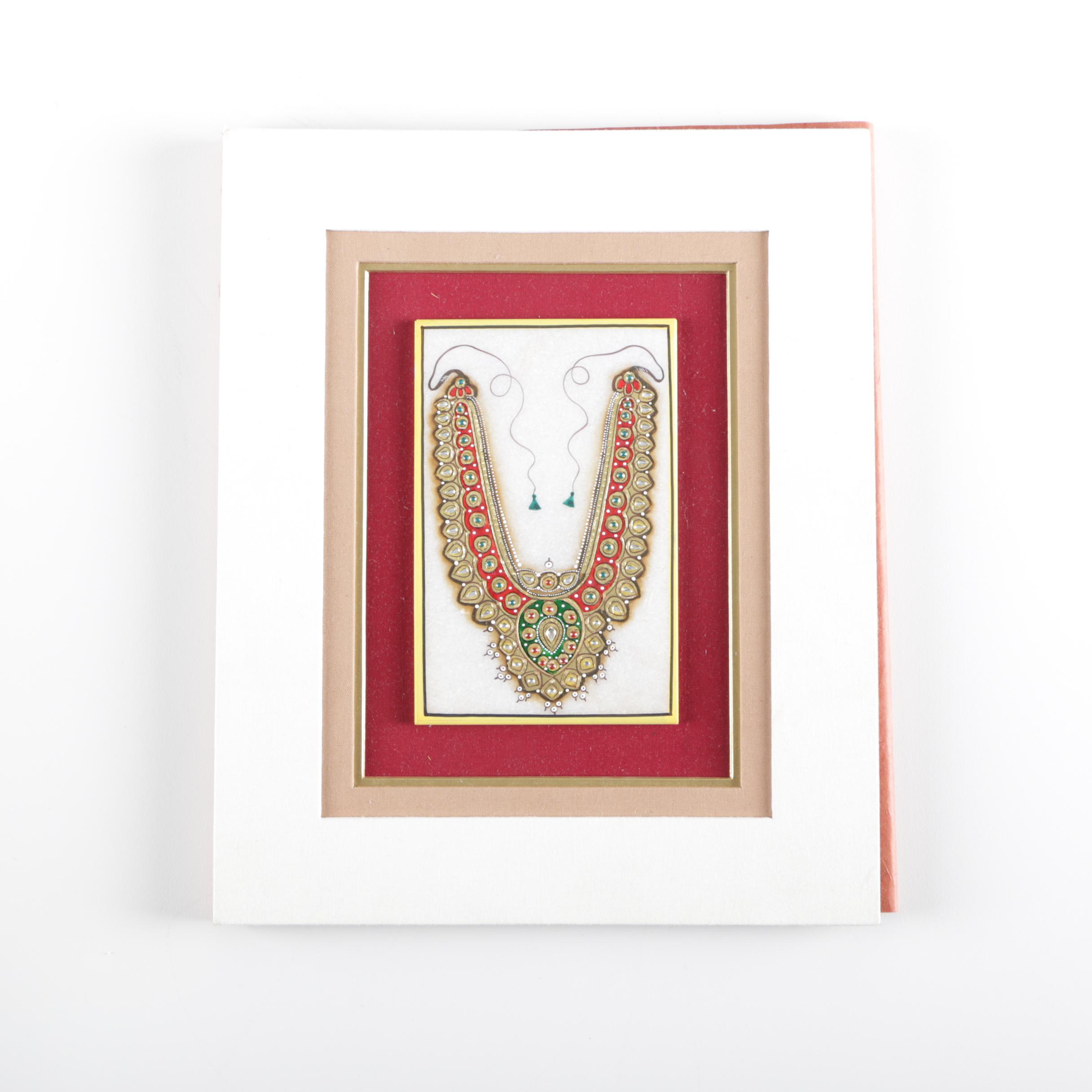 Handmade Indian Bridal Necklace Art