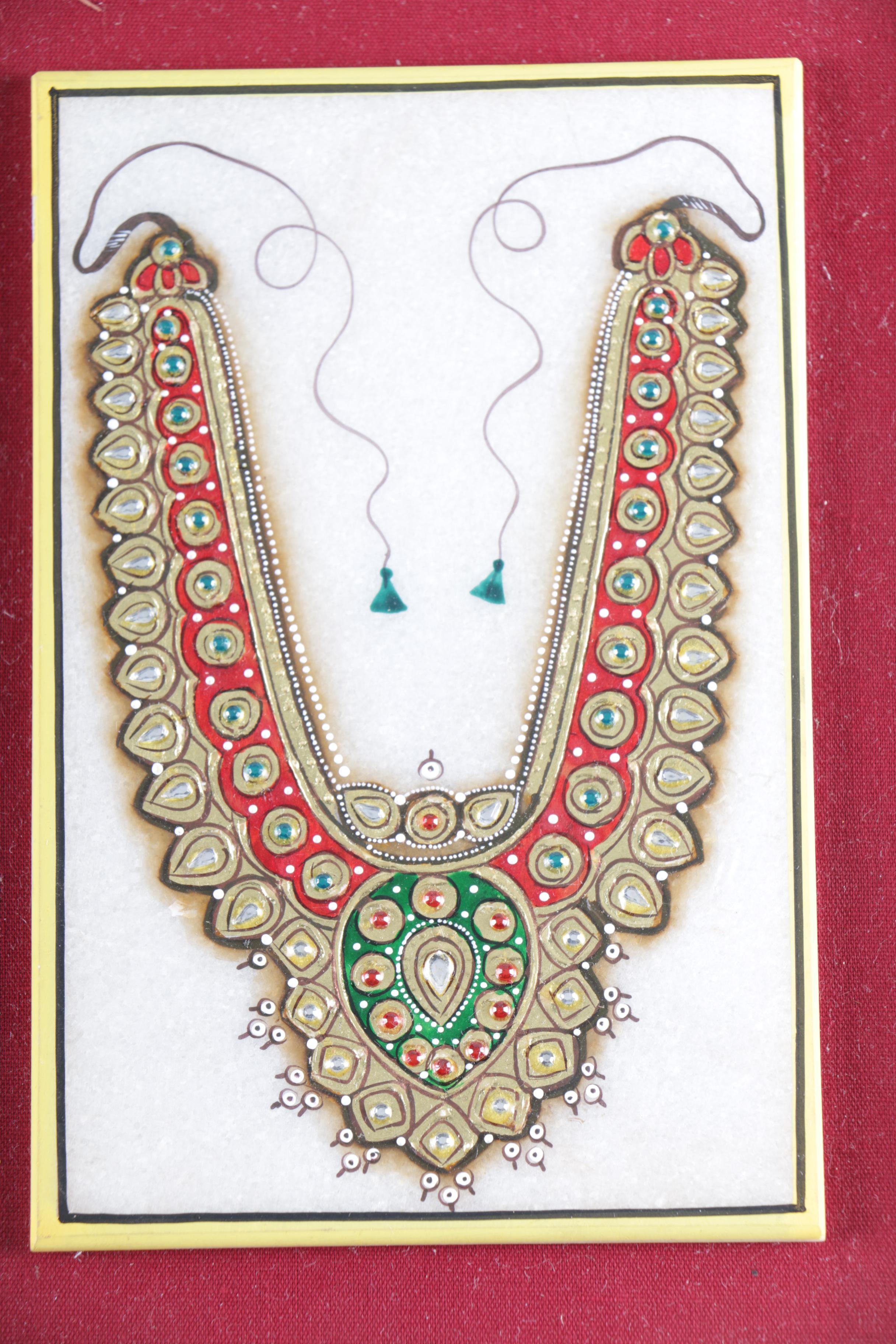 Handmade Indian Bridal Necklace Art