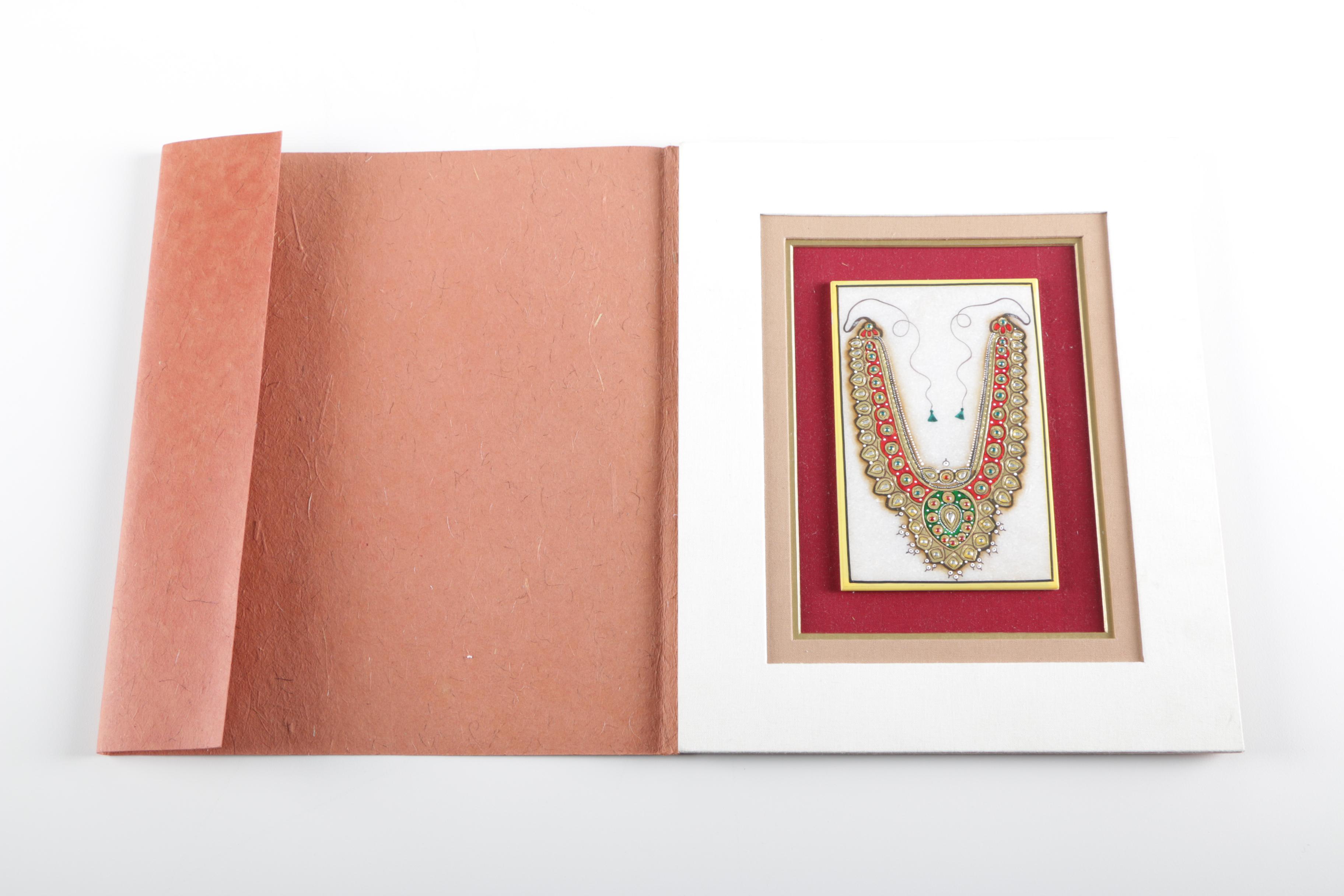 Handmade Indian Bridal Necklace Art