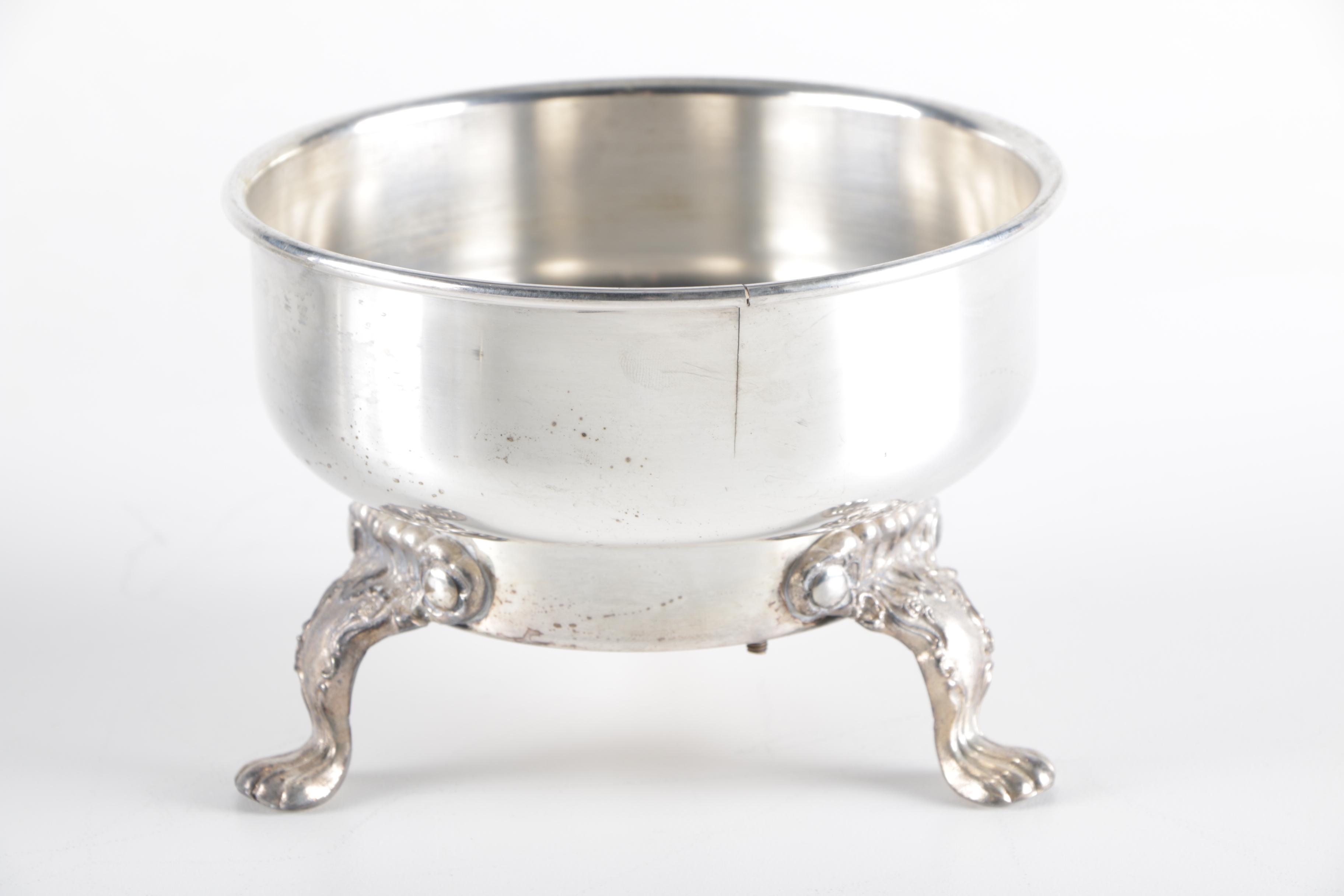 Silver Tone Tableware Featuring India Silver Plate