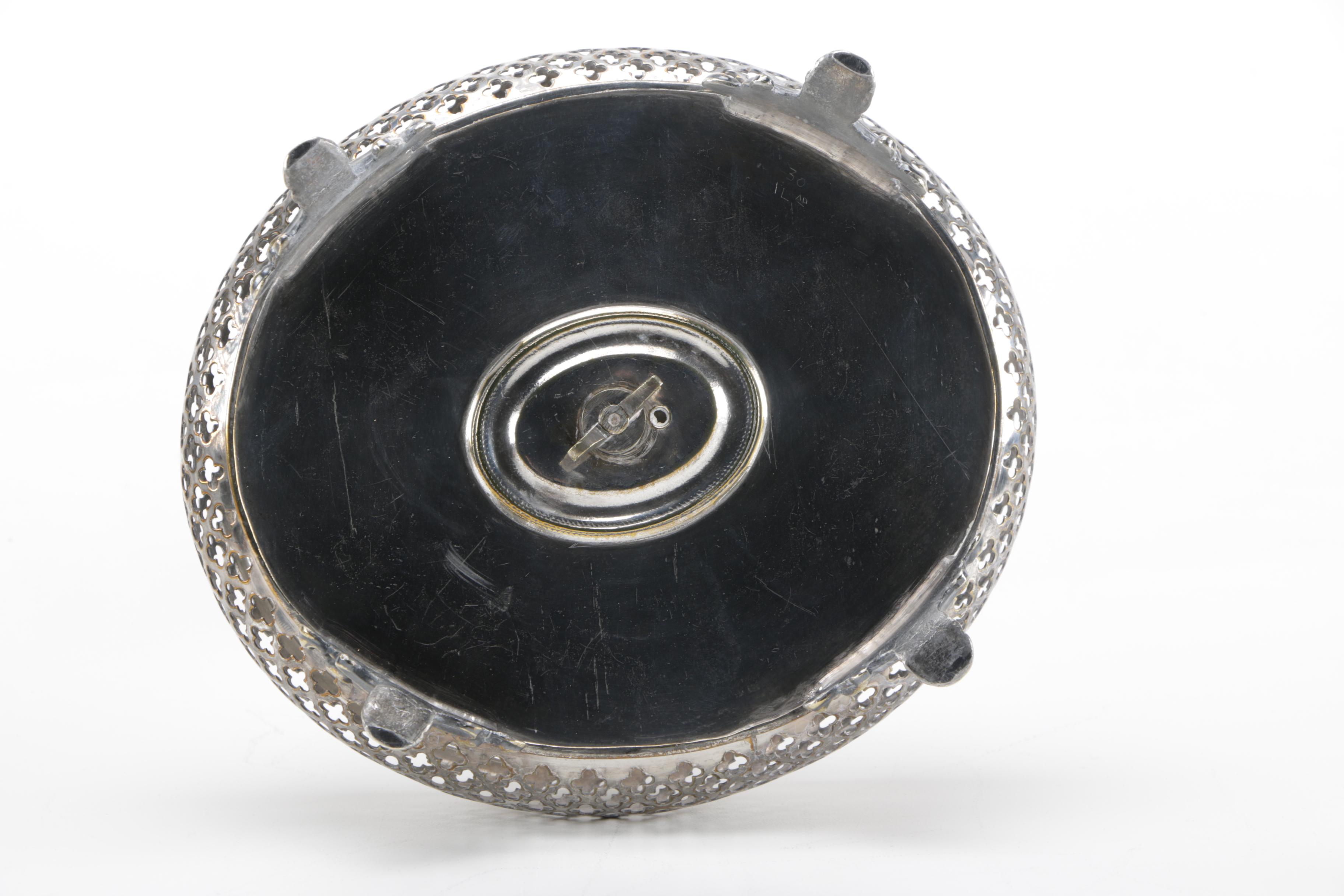 Silver Tone Tableware Featuring India Silver Plate