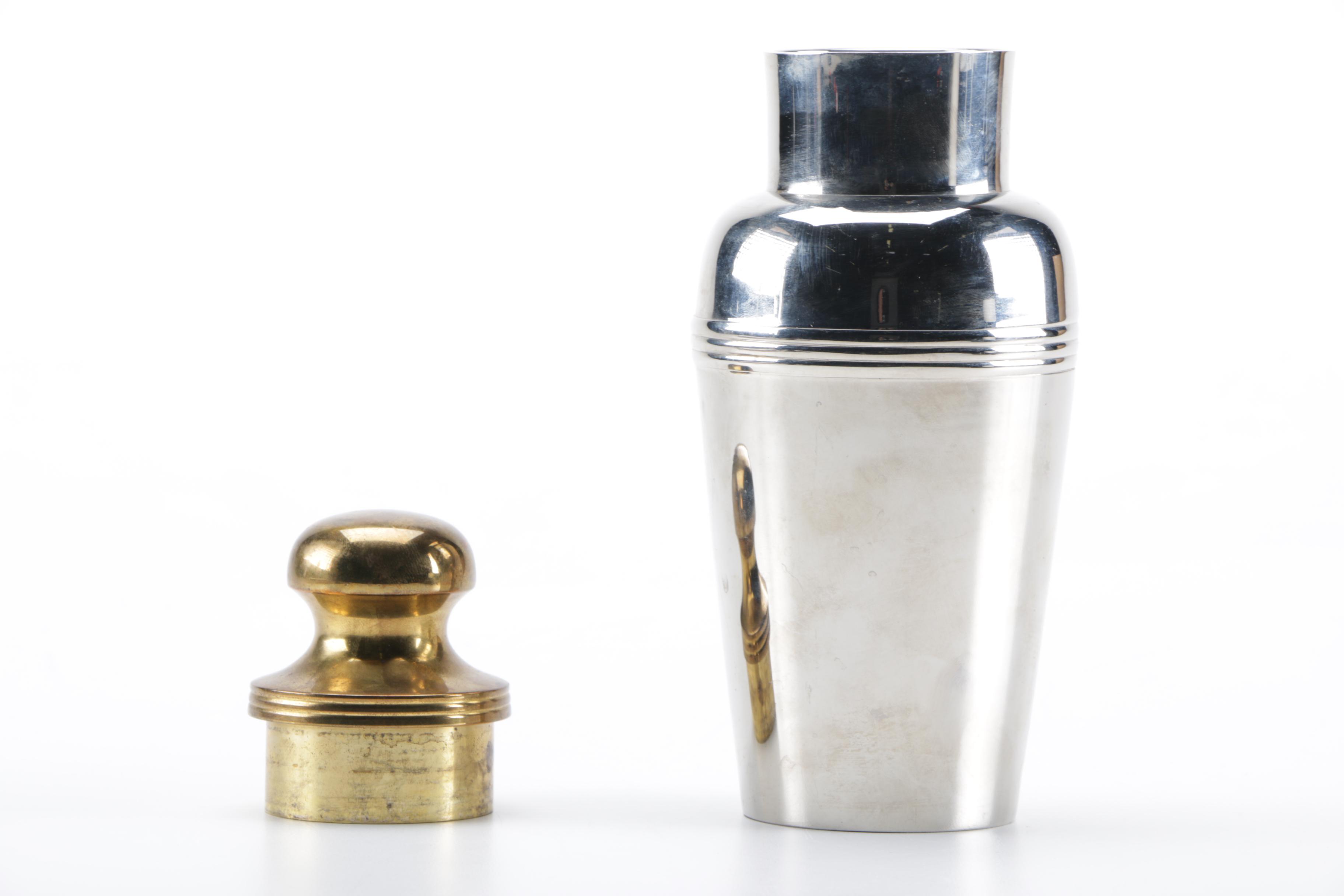 Silver Tone Tableware Featuring India Silver Plate