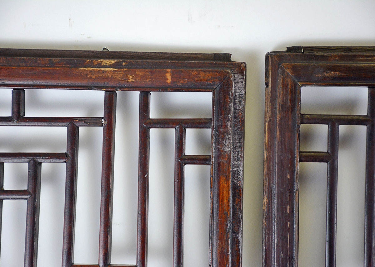 Vintage Chinese Reticulated Panels