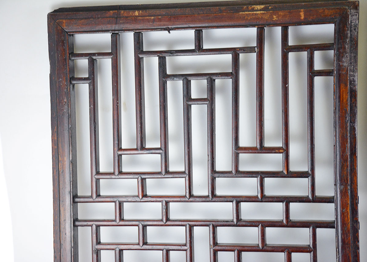 Vintage Chinese Reticulated Panels