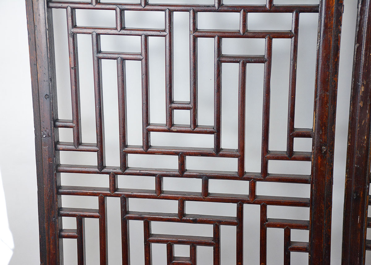 Vintage Chinese Reticulated Panels