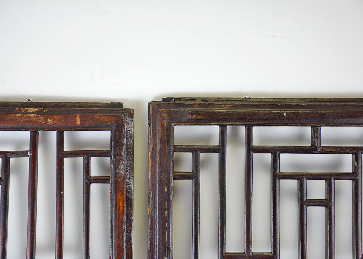 Vintage Chinese Reticulated Panels