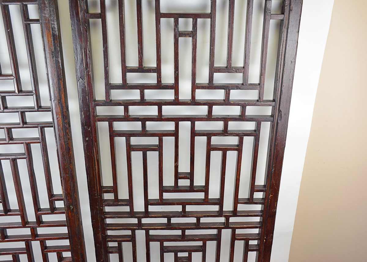 Vintage Chinese Reticulated Panels