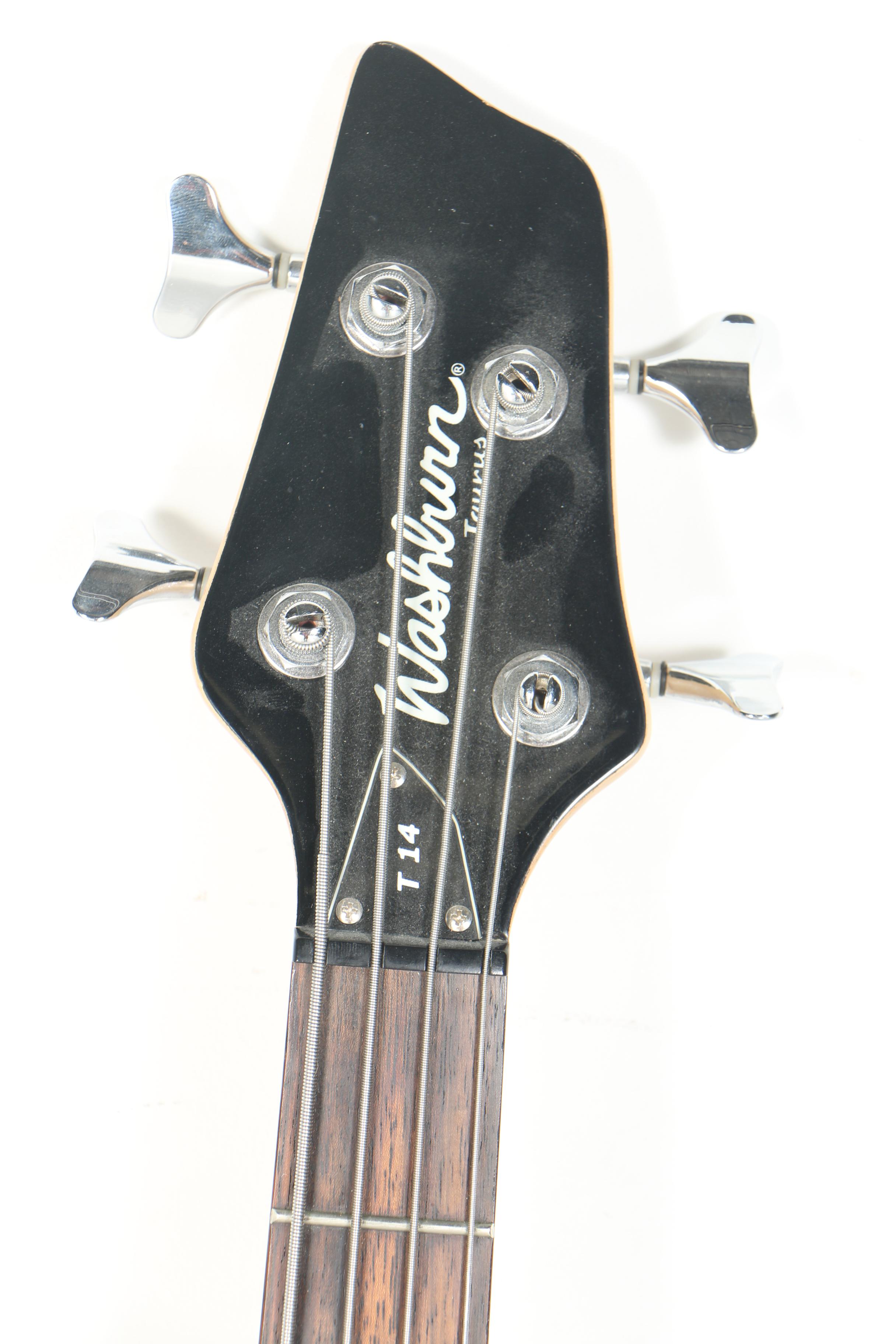 Washburn T14 Taurus Bass Guitar and Line 6 Amplifier
