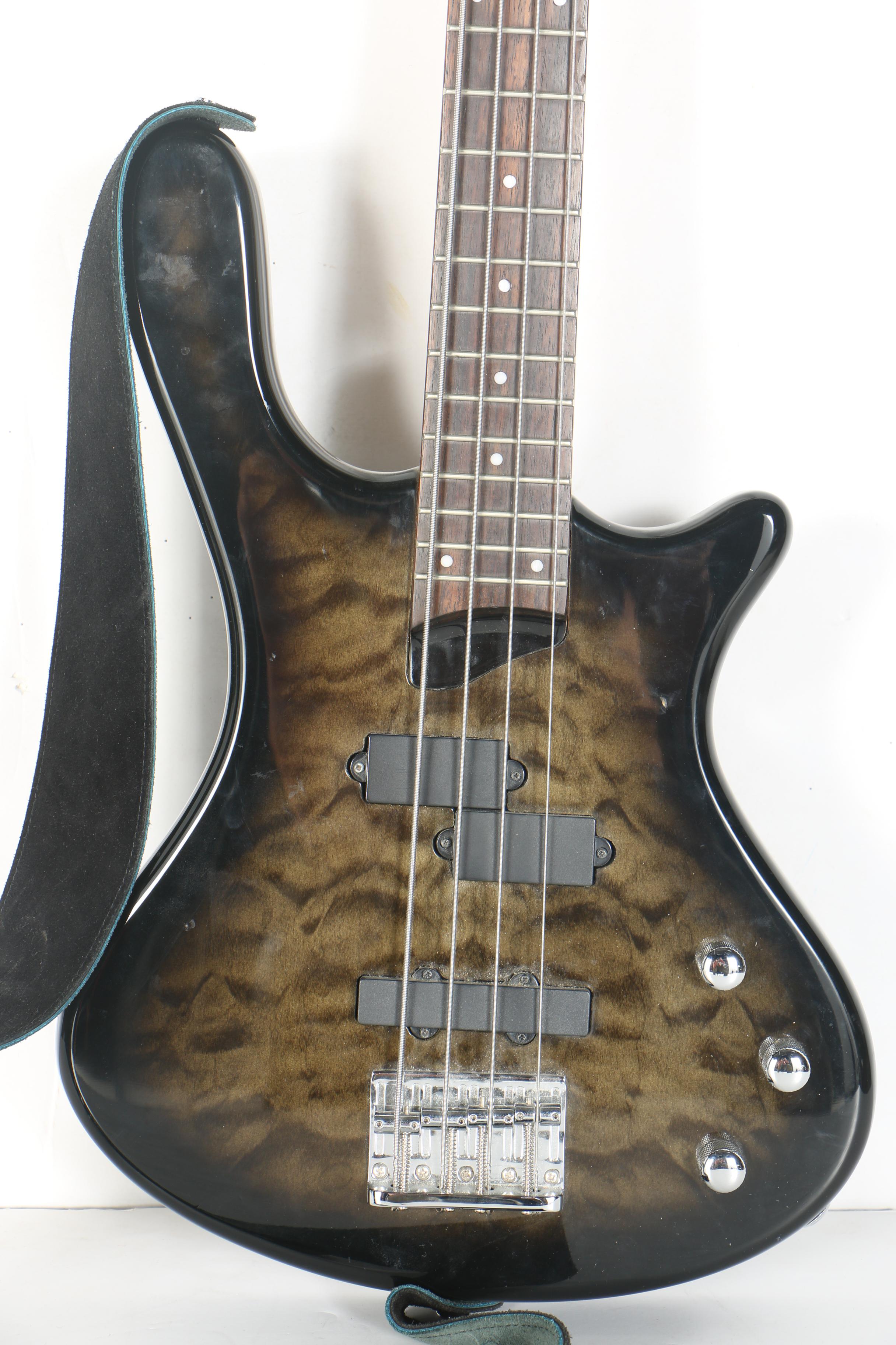 Washburn T14 Taurus Bass Guitar and Line 6 Amplifier