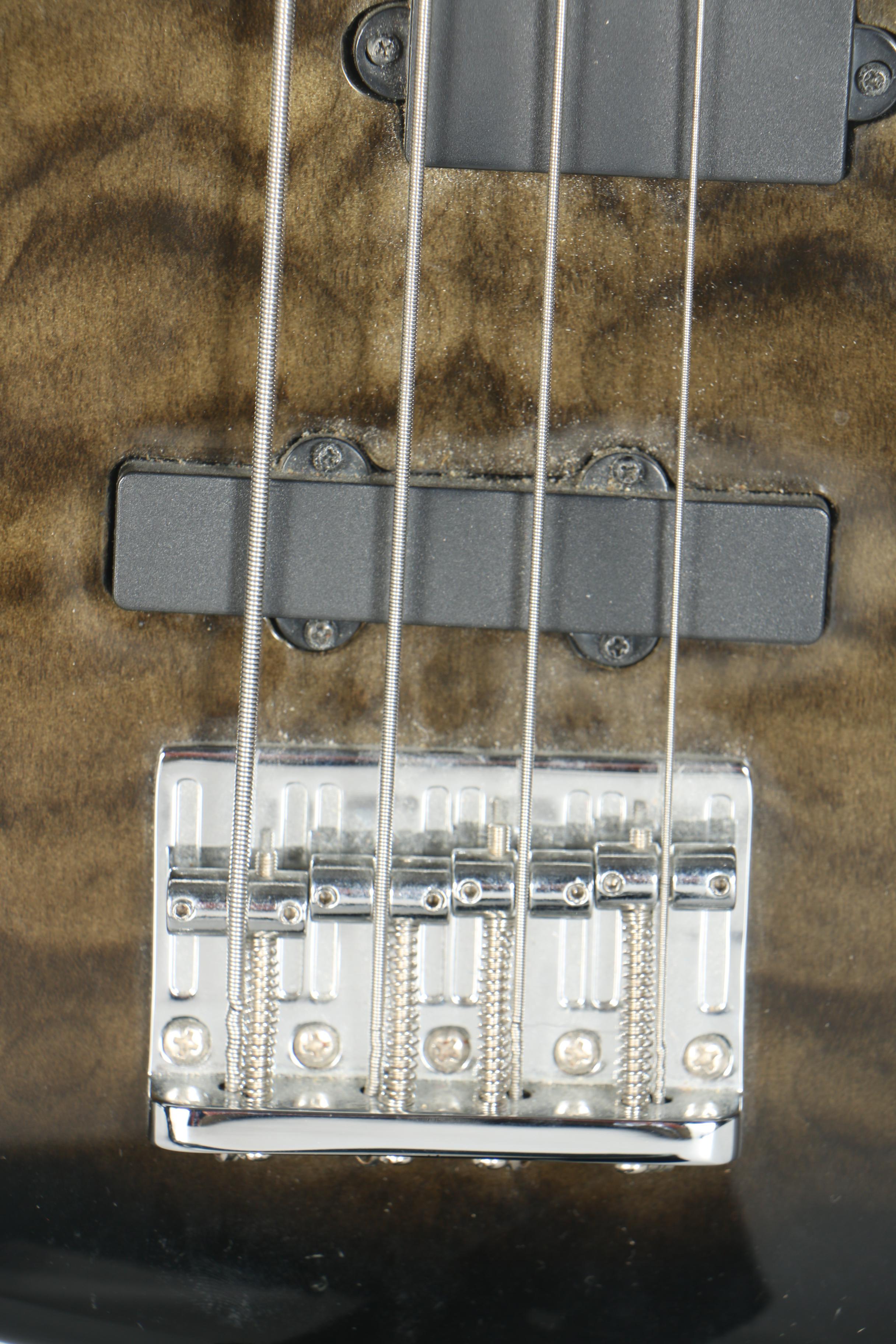 Washburn T14 Taurus Bass Guitar and Line 6 Amplifier