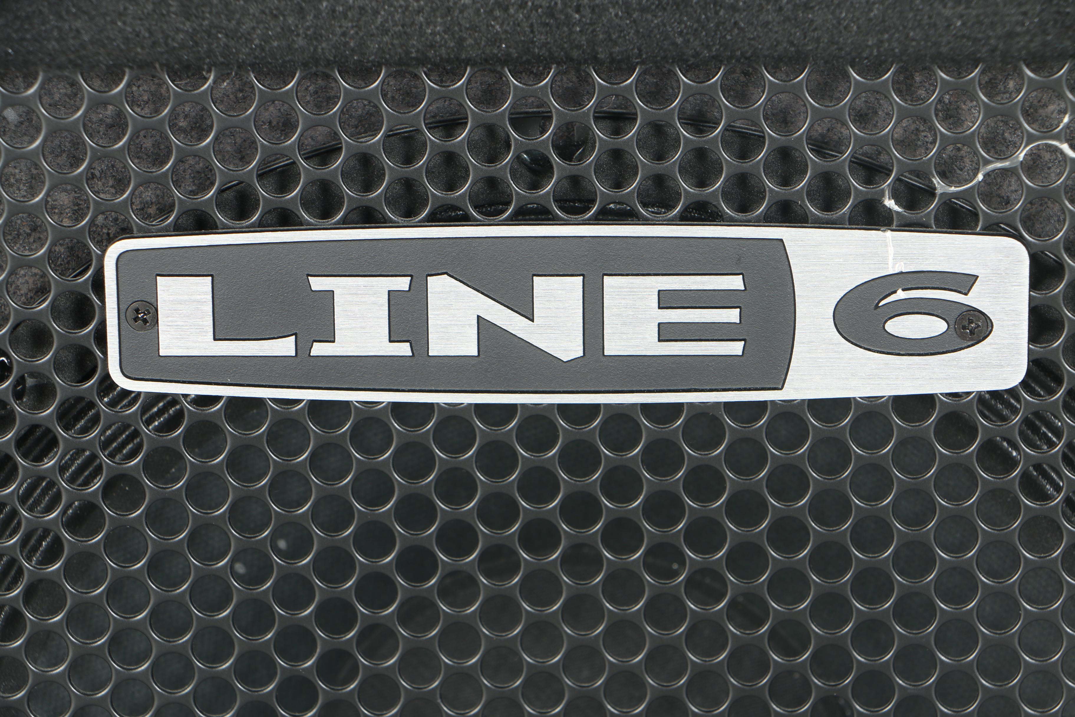 Washburn T14 Taurus Bass Guitar and Line 6 Amplifier