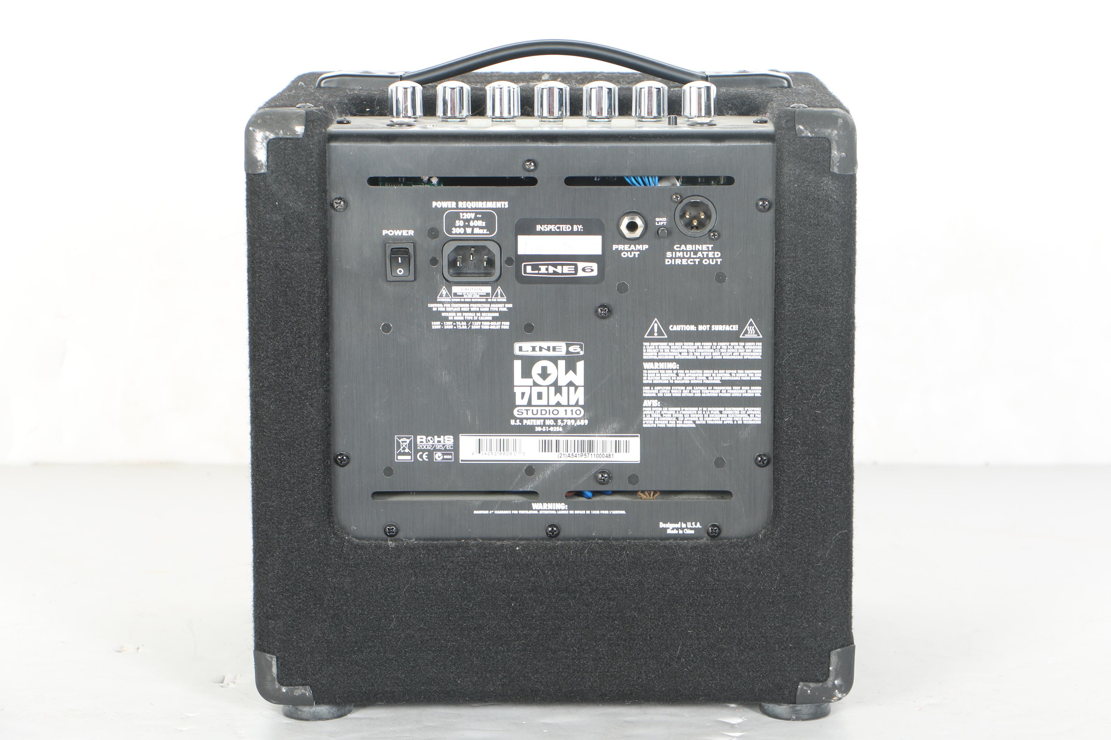 Washburn T14 Taurus Bass Guitar and Line 6 Amplifier