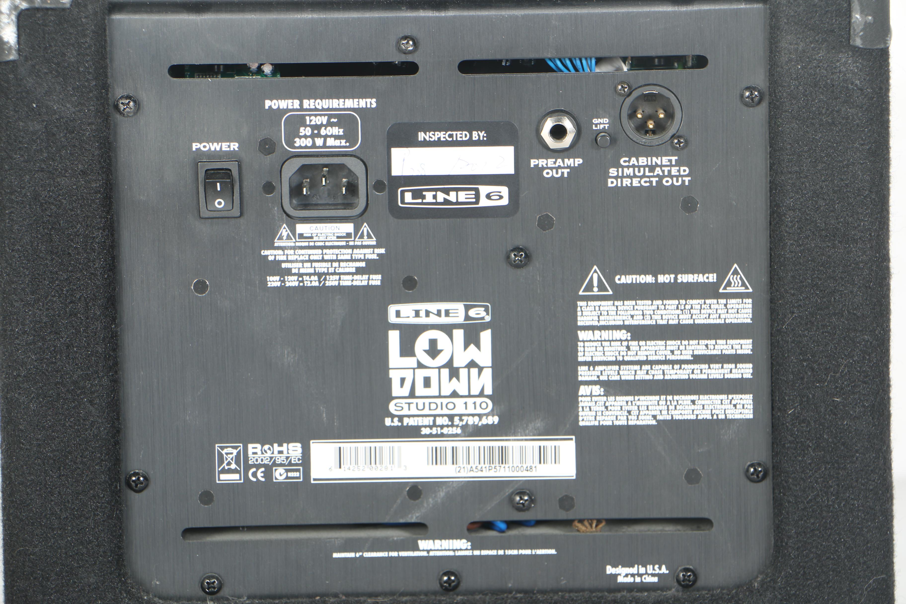 Washburn T14 Taurus Bass Guitar and Line 6 Amplifier