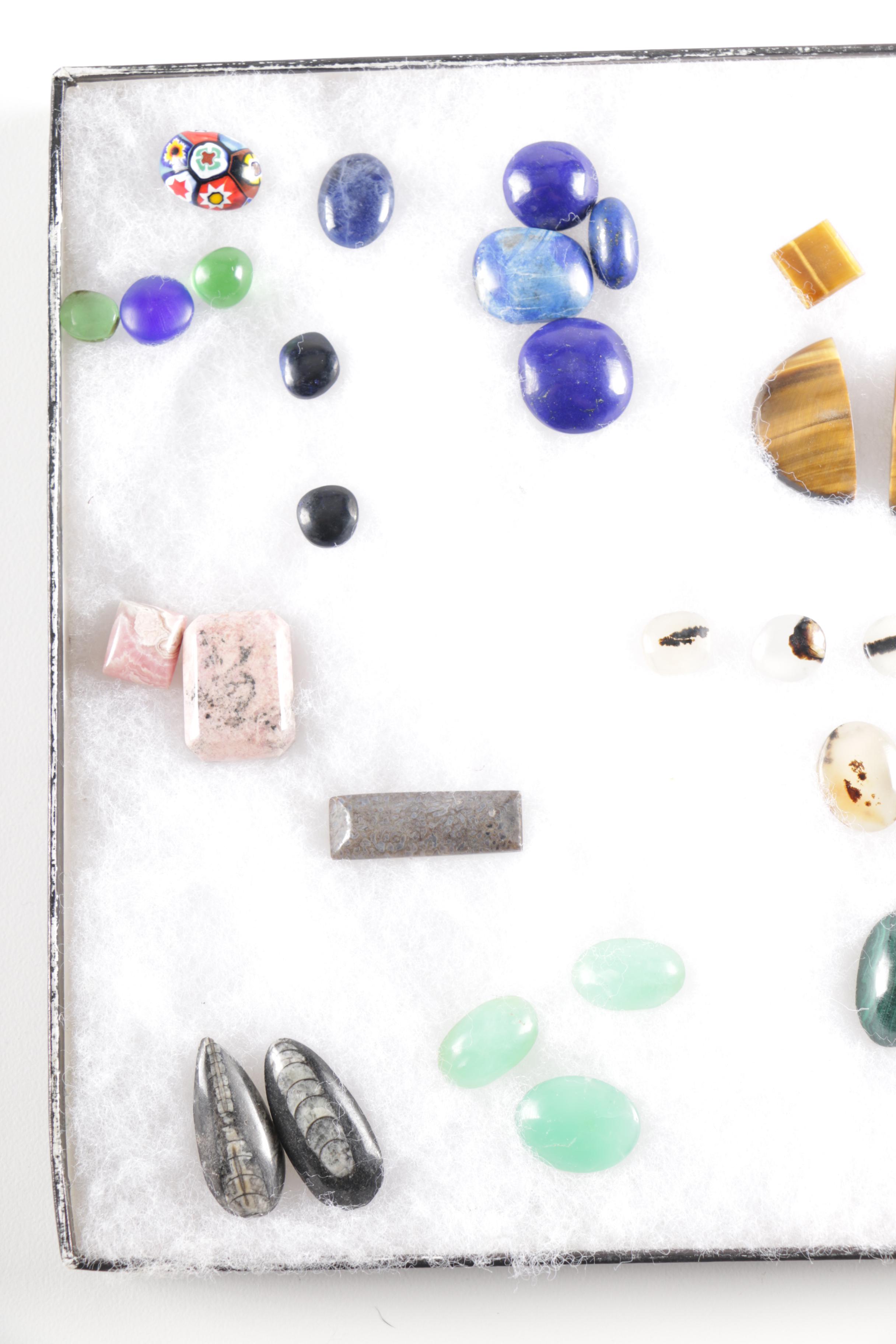 Rock Display Cases Featuring Turquoise