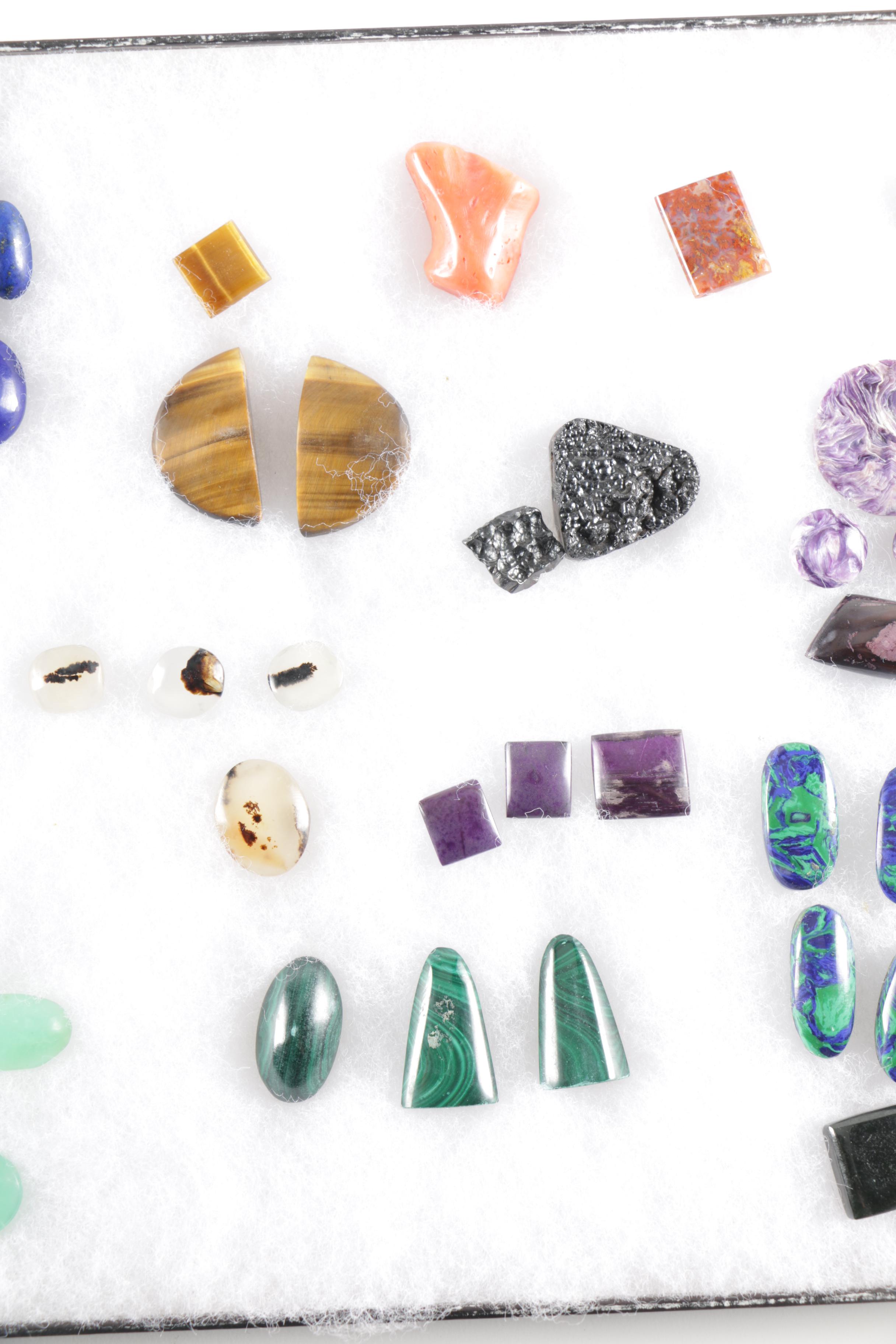 Rock Display Cases Featuring Turquoise