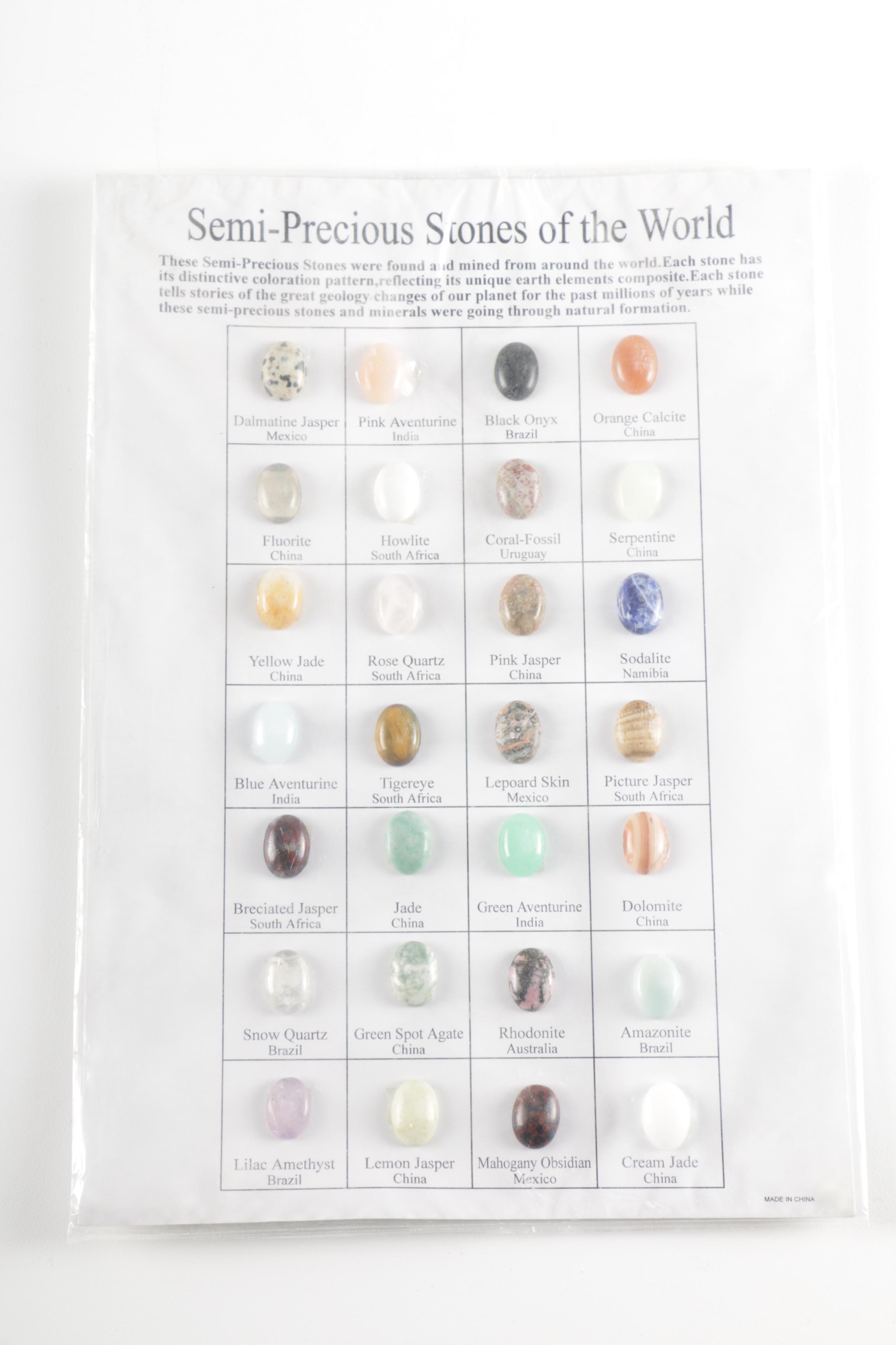Collection of Semi-Precious Stones