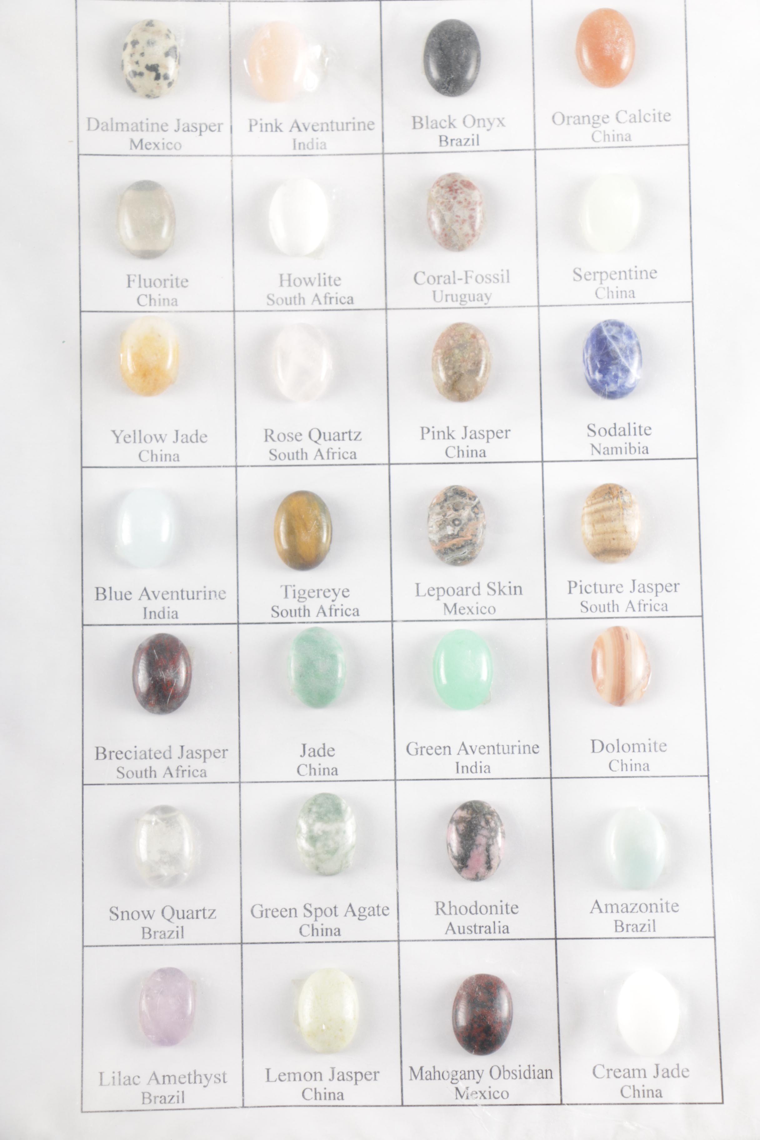 Collection of Semi-Precious Stones