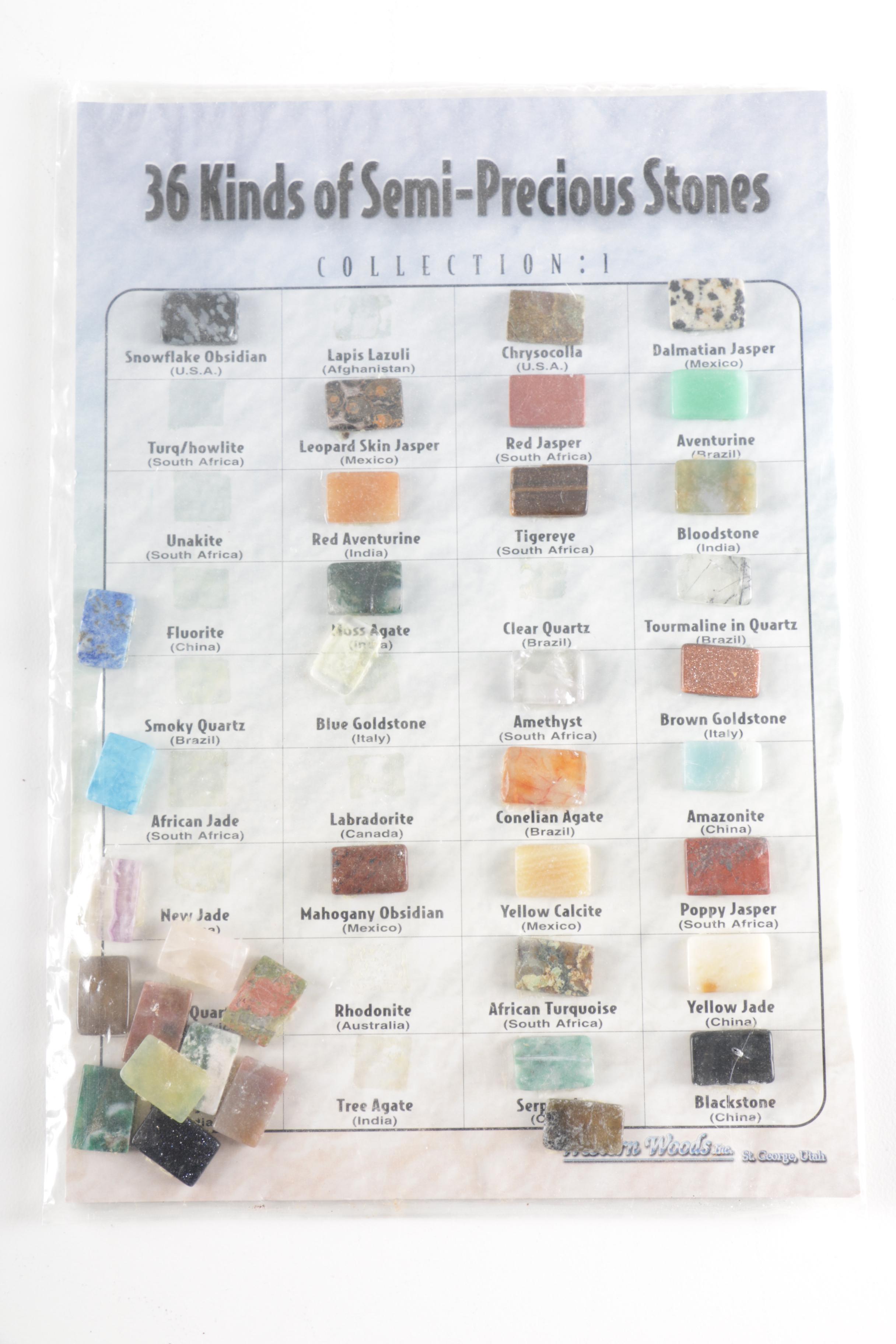 Collection of Semi-Precious Stones