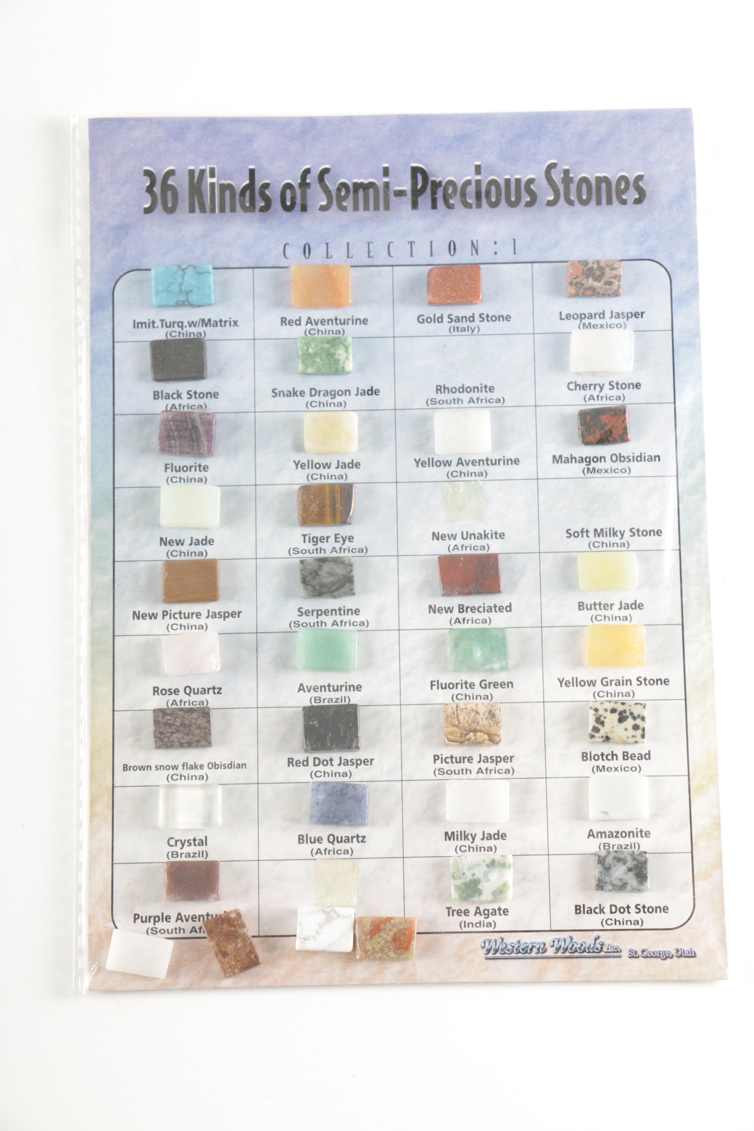 Collection of Semi-Precious Stones