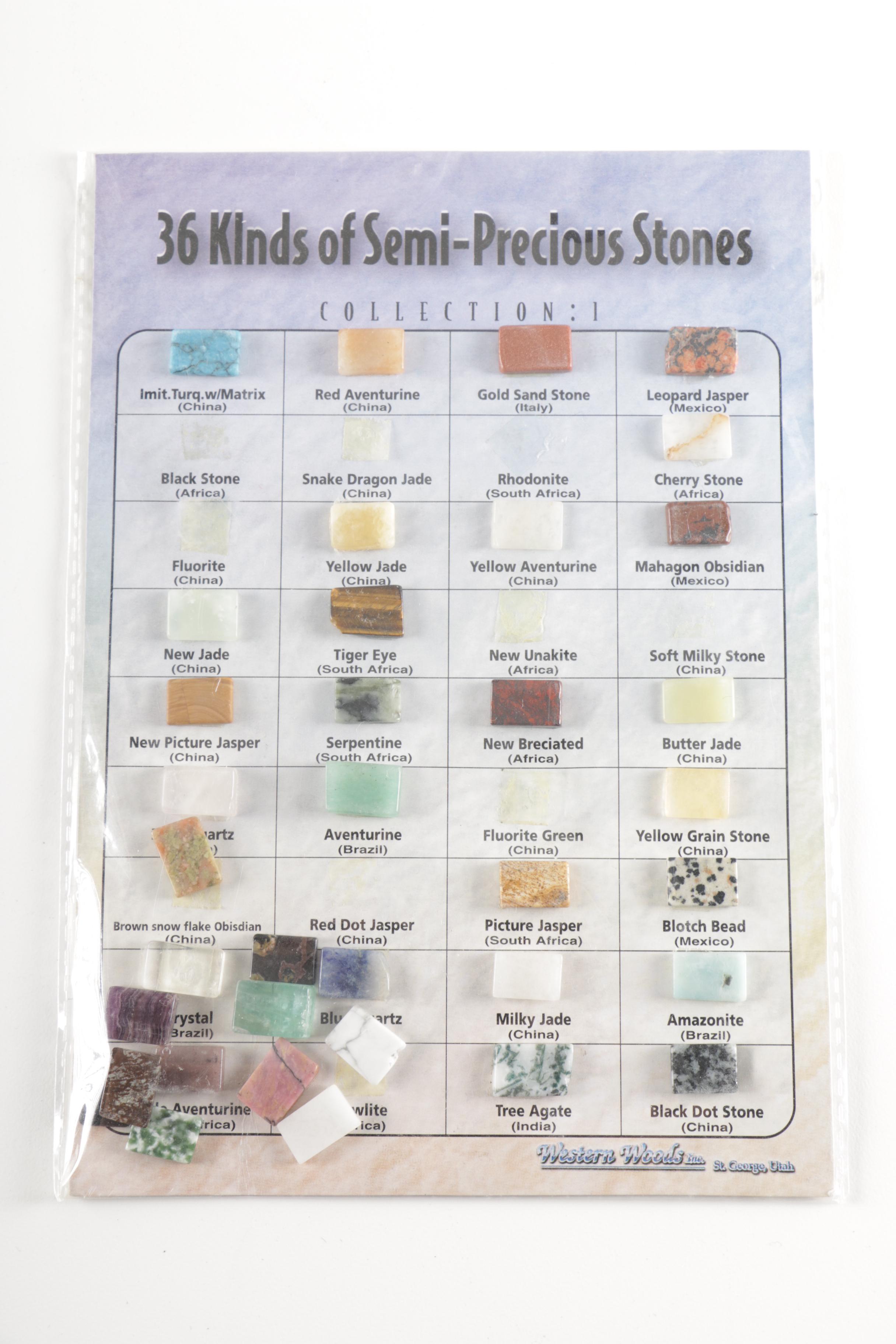 Collection of Semi-Precious Stones