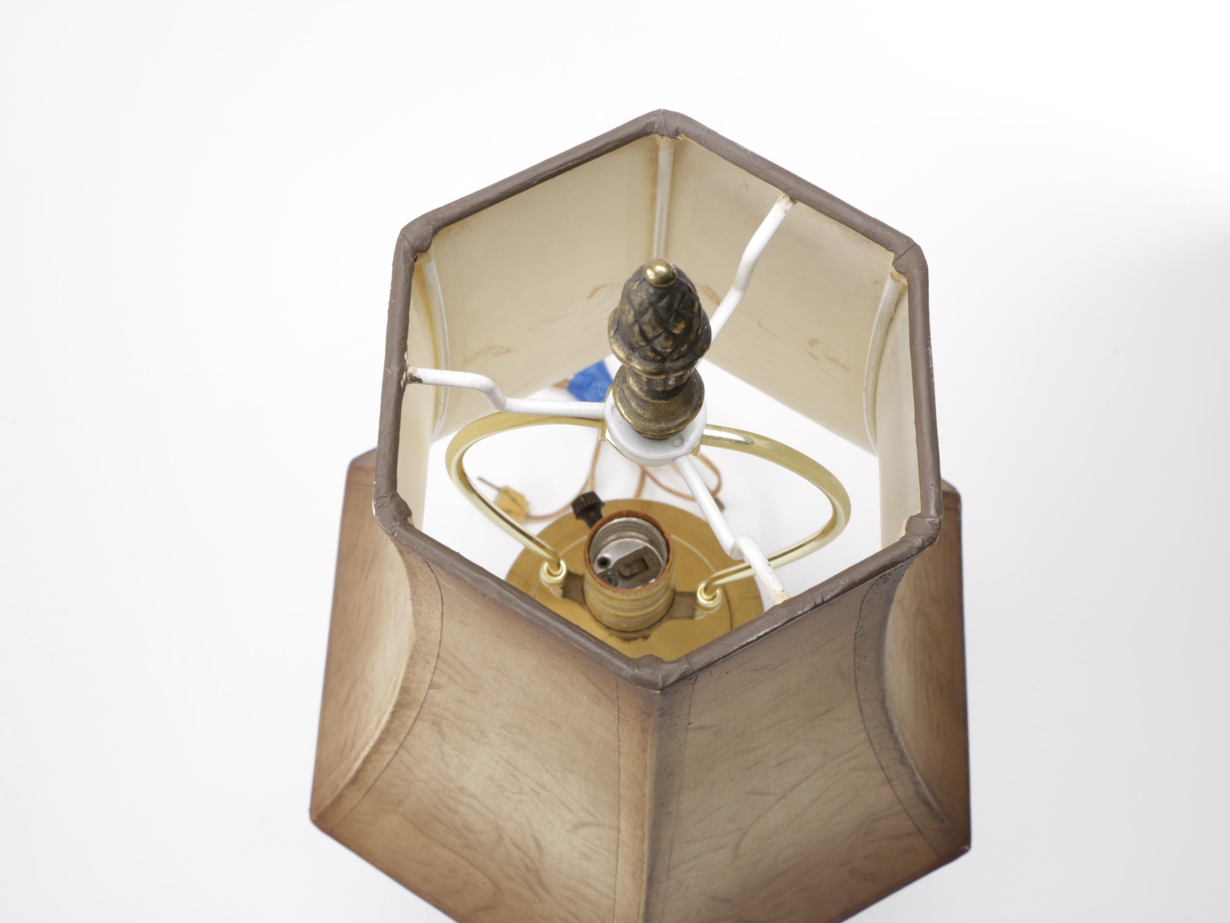 Cut Glass Table Lamp