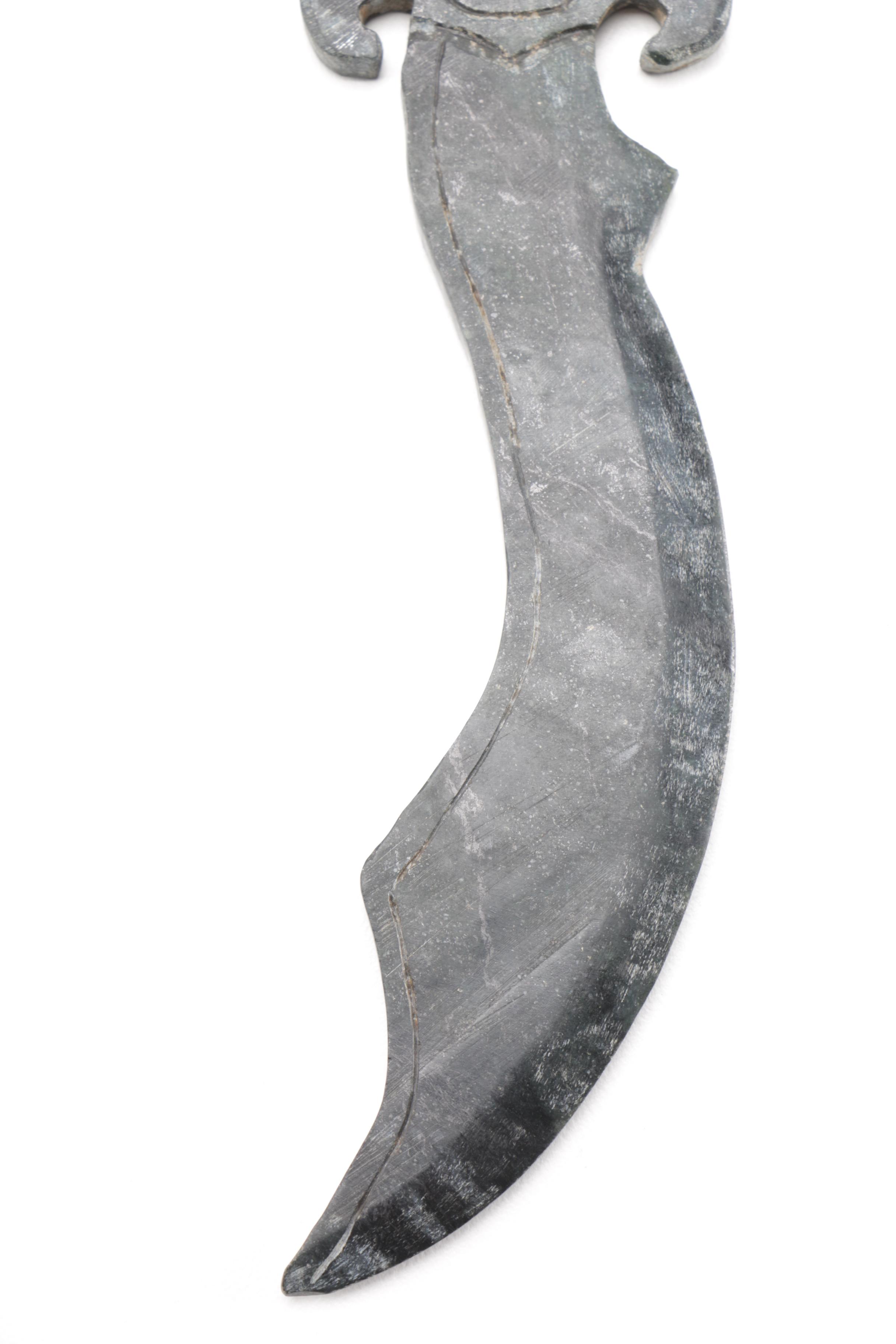 Serpentine Chinese Stone Knife