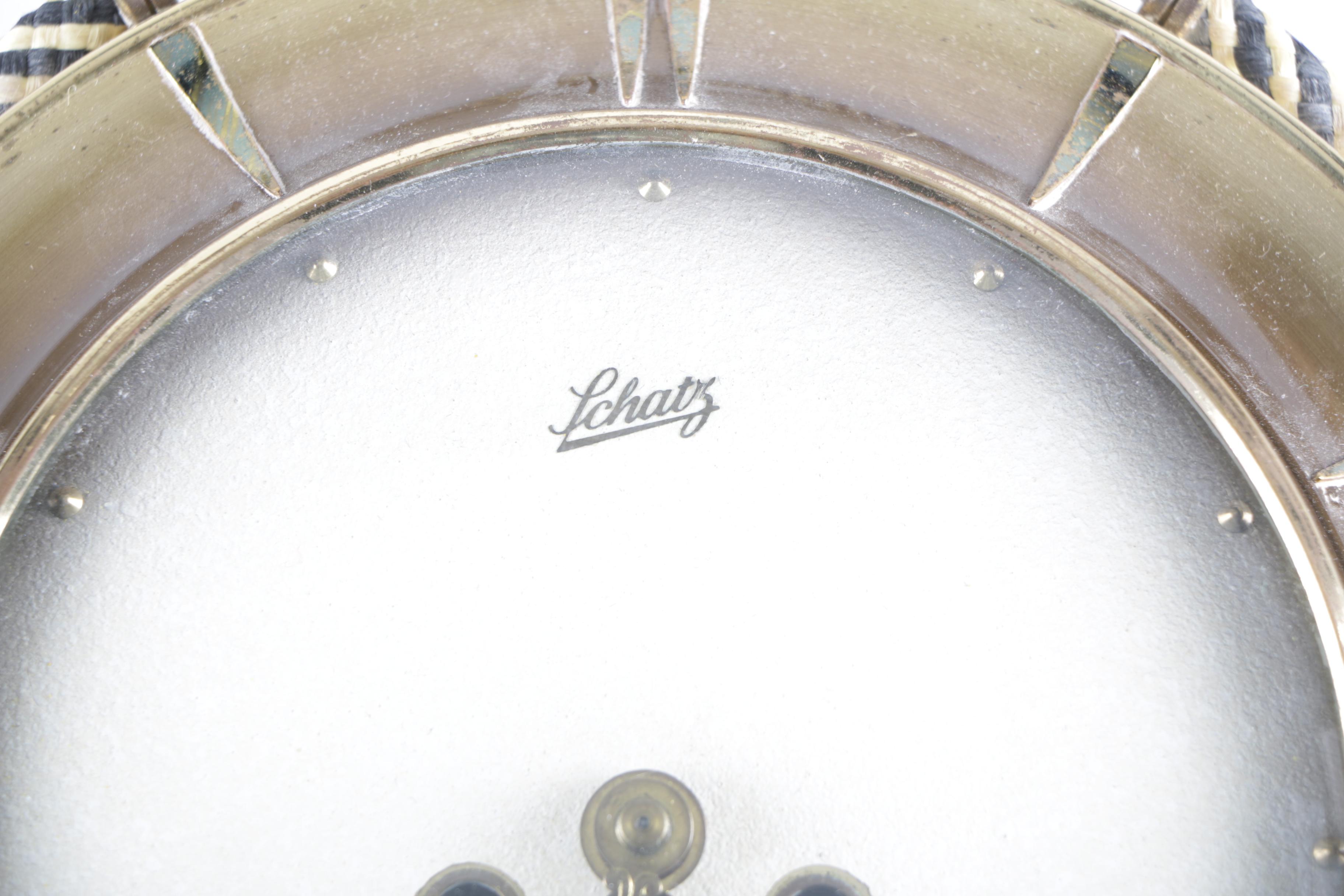 Schatz Nautical Style Brass Wall Clock