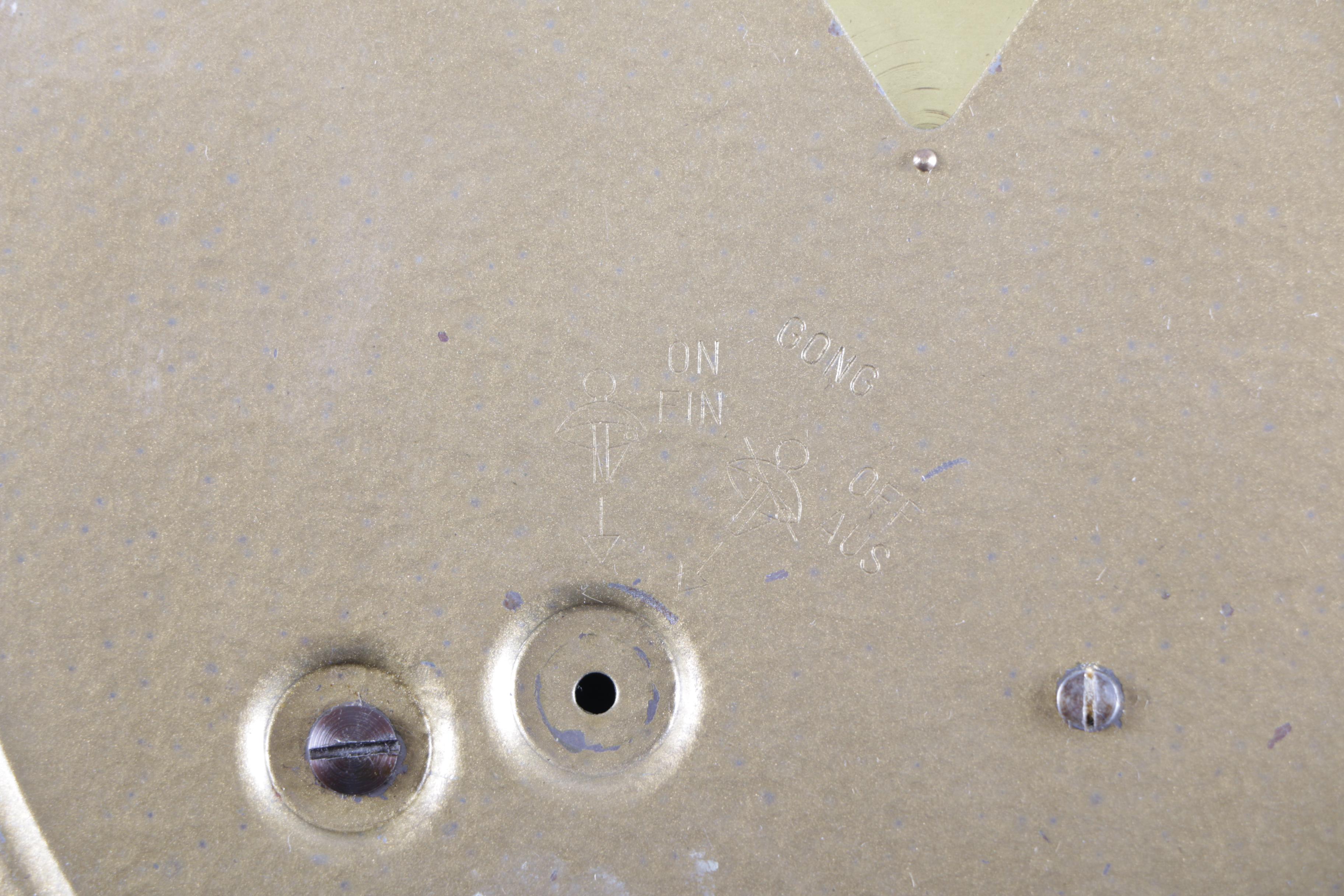 Schatz Nautical Style Brass Wall Clock