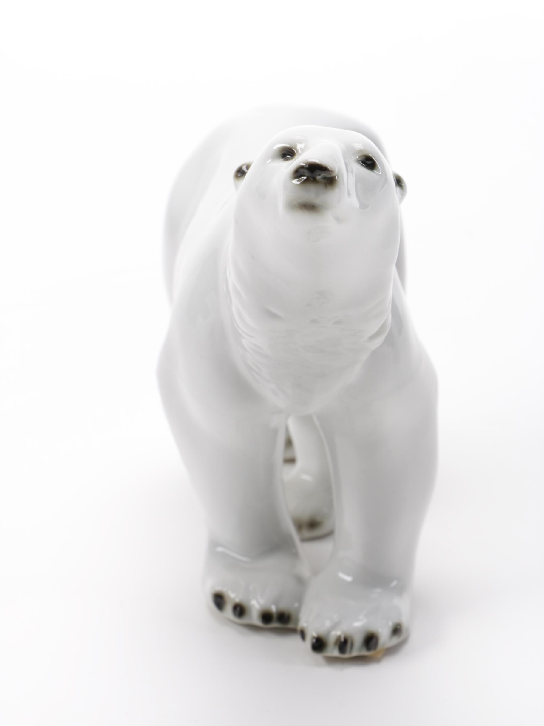 Ceramic Polar Bears From Hutschenreuther, Royal Dux, B&G