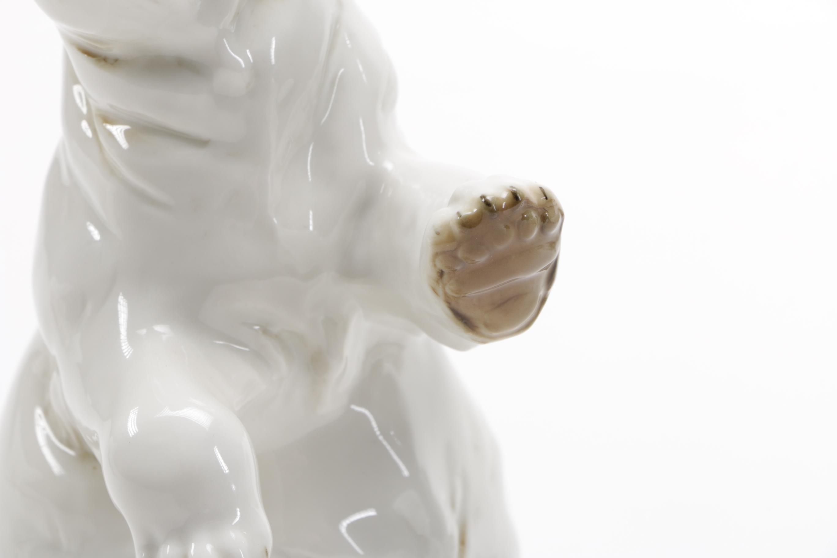 Ceramic Polar Bears From Hutschenreuther, Royal Dux, B&G